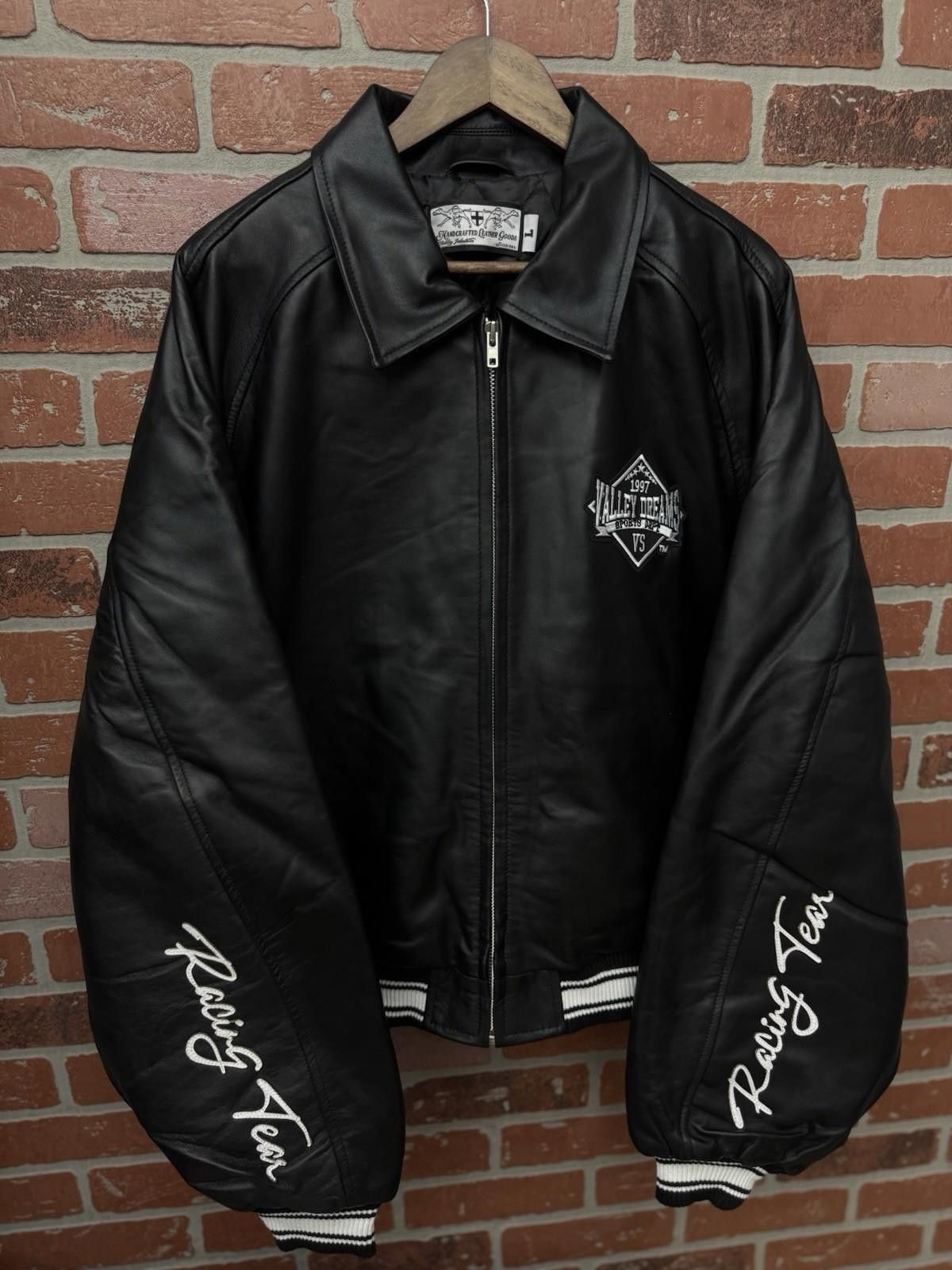 Other ValeLives Valley Leather Jacket Black Rare Release LARGE Size US L / EU 52-54 / 3 - 7 Thumbnail