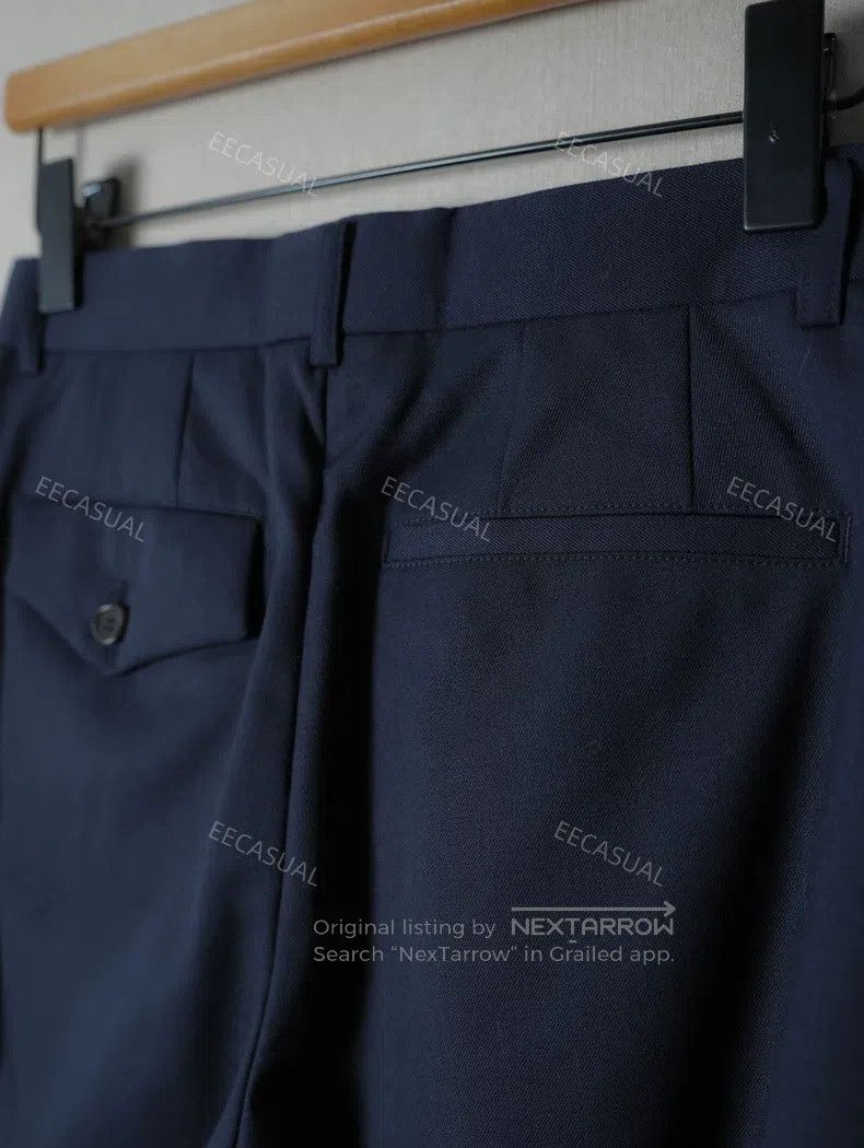 Comme des Garcons Comme Des Garcons size S Black blue elastic wool lantern p Size 23" - 7 Thumbnail