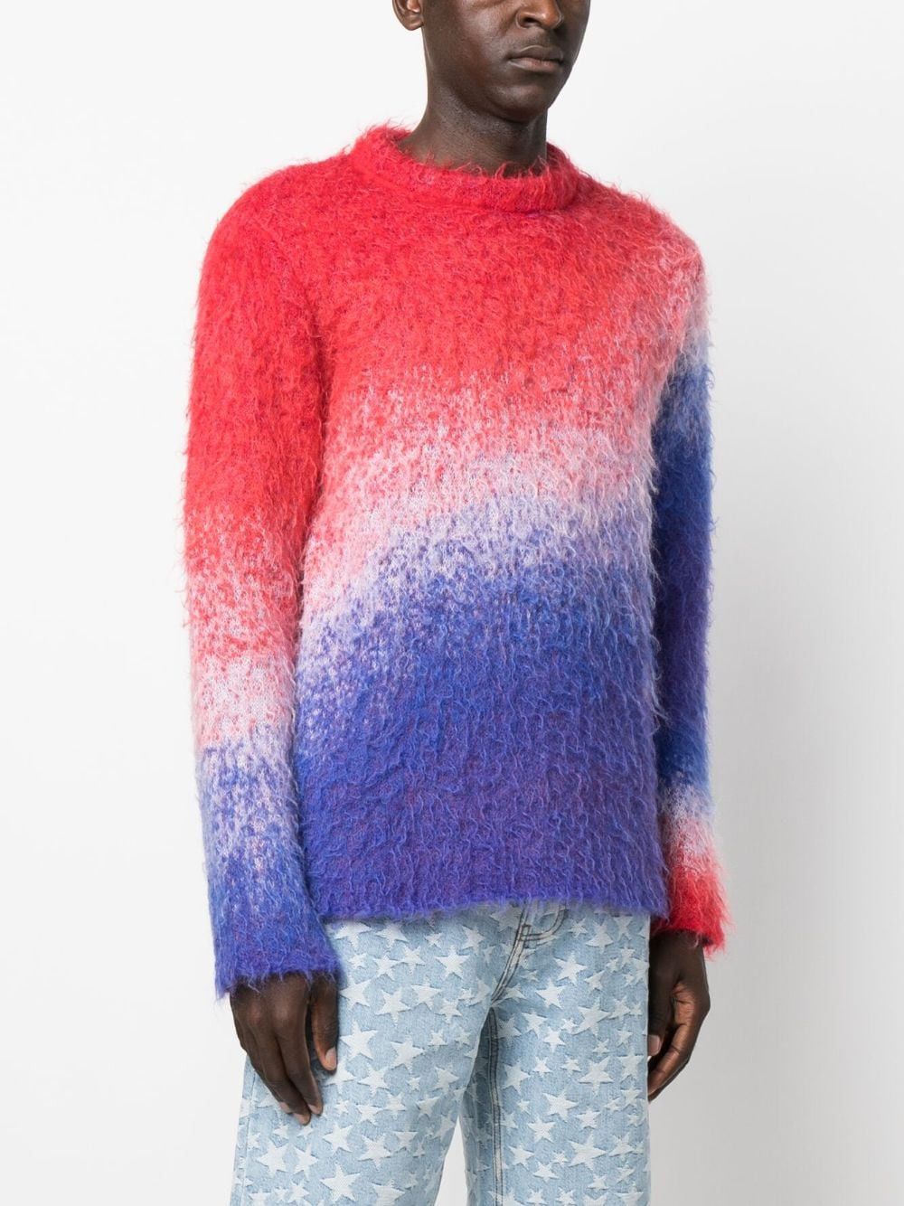 ERL o1mle0724 Degrade V-Neck Sweaters in Multicolor Size US L / EU 52-54 / 3 - 4 Thumbnail