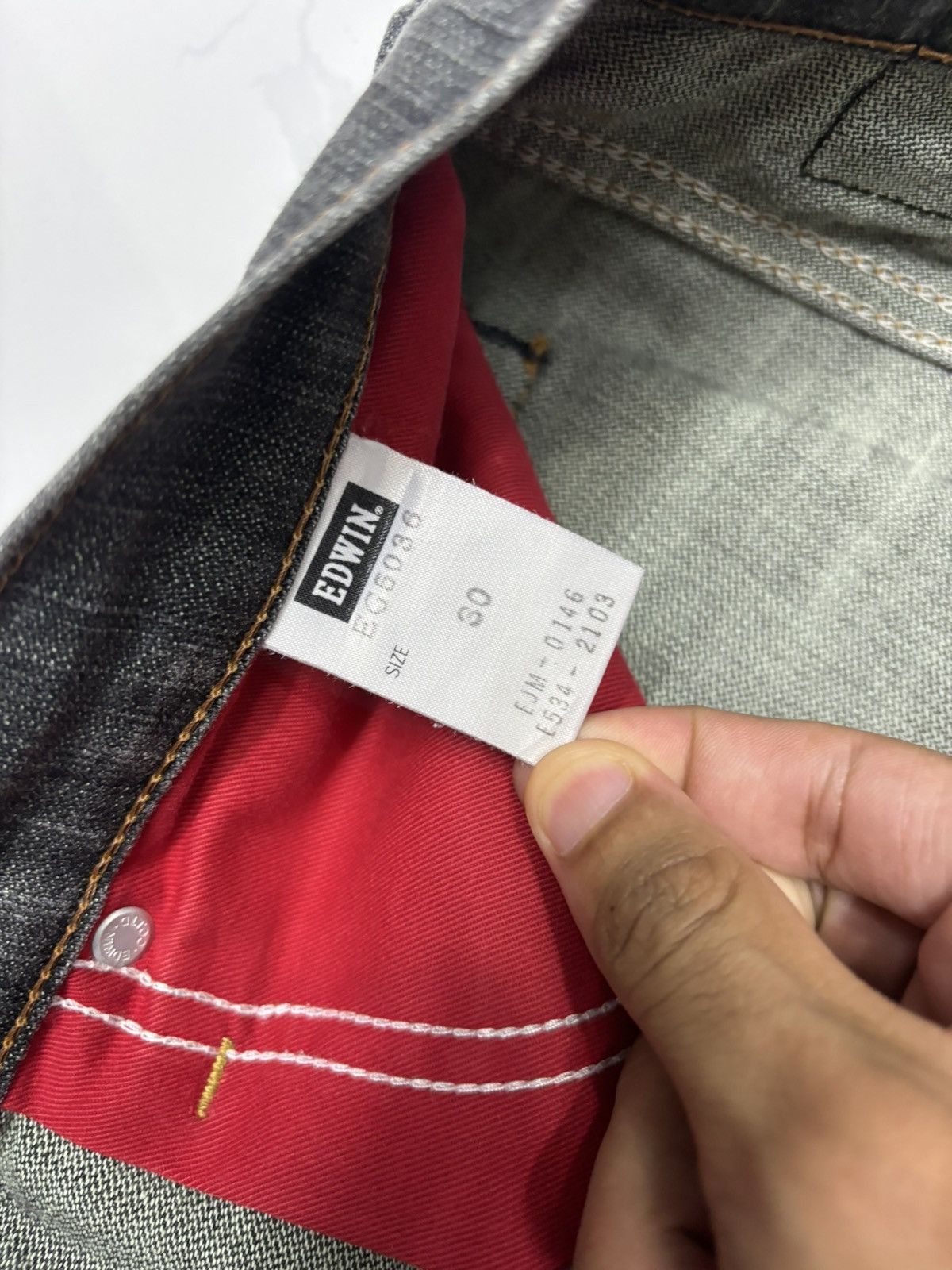 If Six Was Nine 🔥FREAKY MASSIVE LV MONOGRAM BAGGY JEANS HYPE Size US 34 / EU 50 - 15 Thumbnail