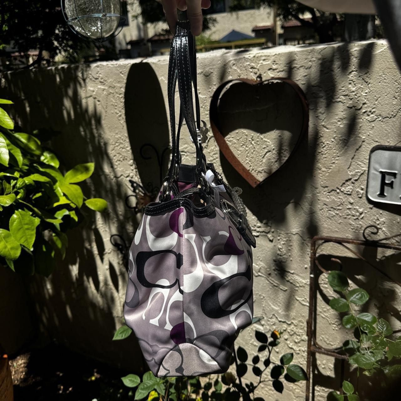 Coach Y2K Coach Satin Monogramed Tote Size ONE SIZE - 4 Thumbnail