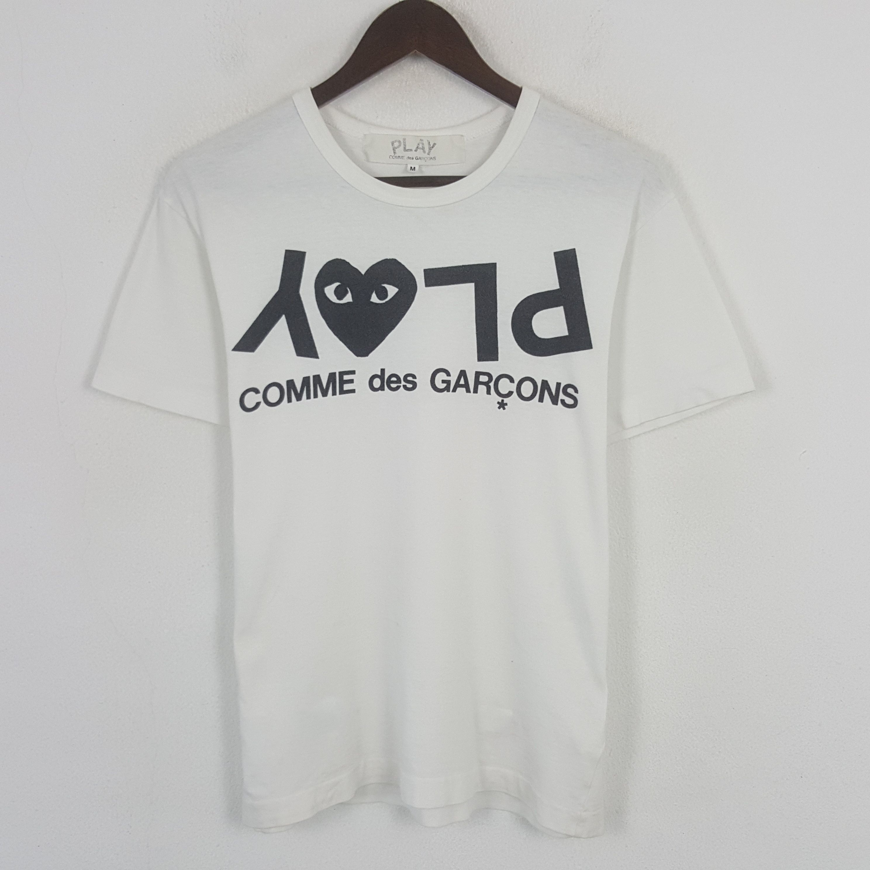Comme des Garcons PLAY Vintage Comme des Garcons PLAY Tshirt Size US M / EU 48-50 / 2 - 1 Thumbnail