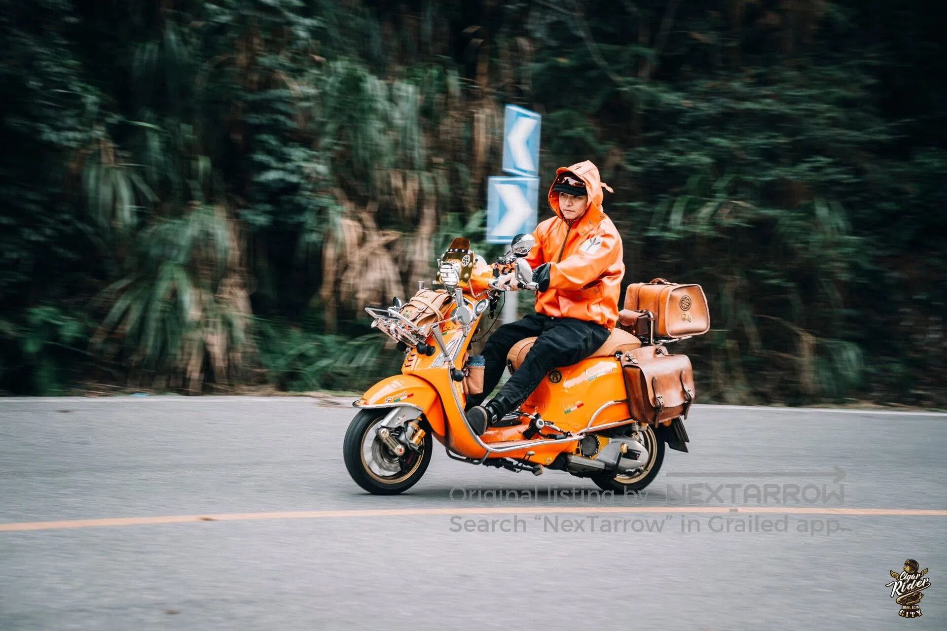 Nigel Cabourn orange waterproof windbreaker from nigel cabourn. Size US S / EU 44-46 / 1 - 1 Thumbnail