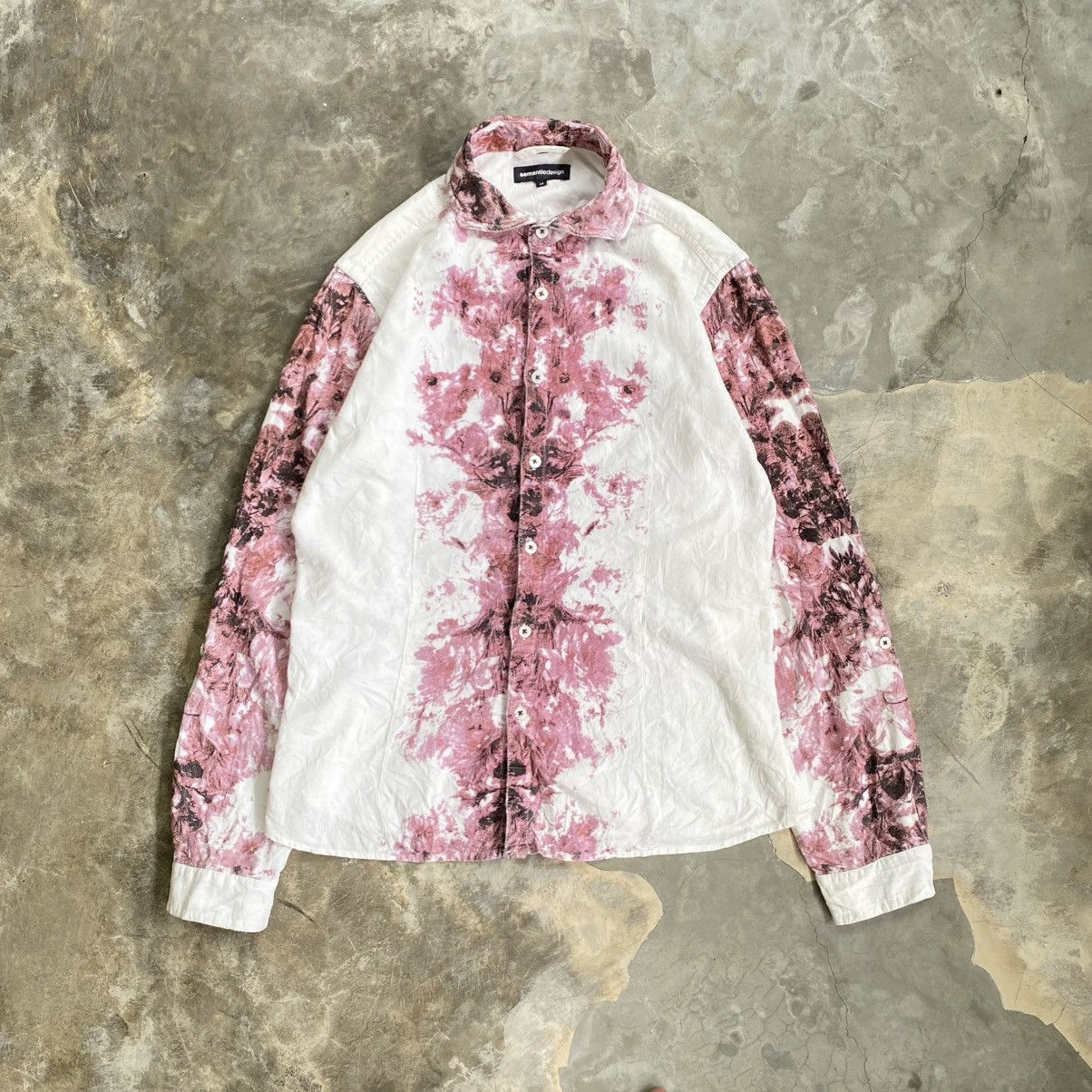 semanticdesign Semanticdesign Tornado Mart Style Dye Floral Corduroy shirt Size US M / EU 48-50 / 2 - 1 Thumbnail