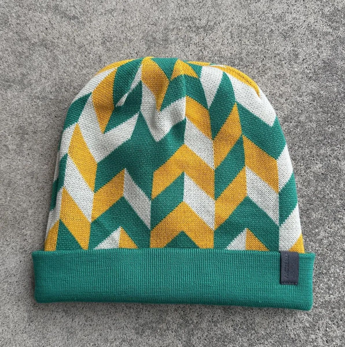 Arc'teryx Arc'teryx Scando Geo Tile Toque Green / Yellow NWT Size ONE SIZE - 4 Thumbnail