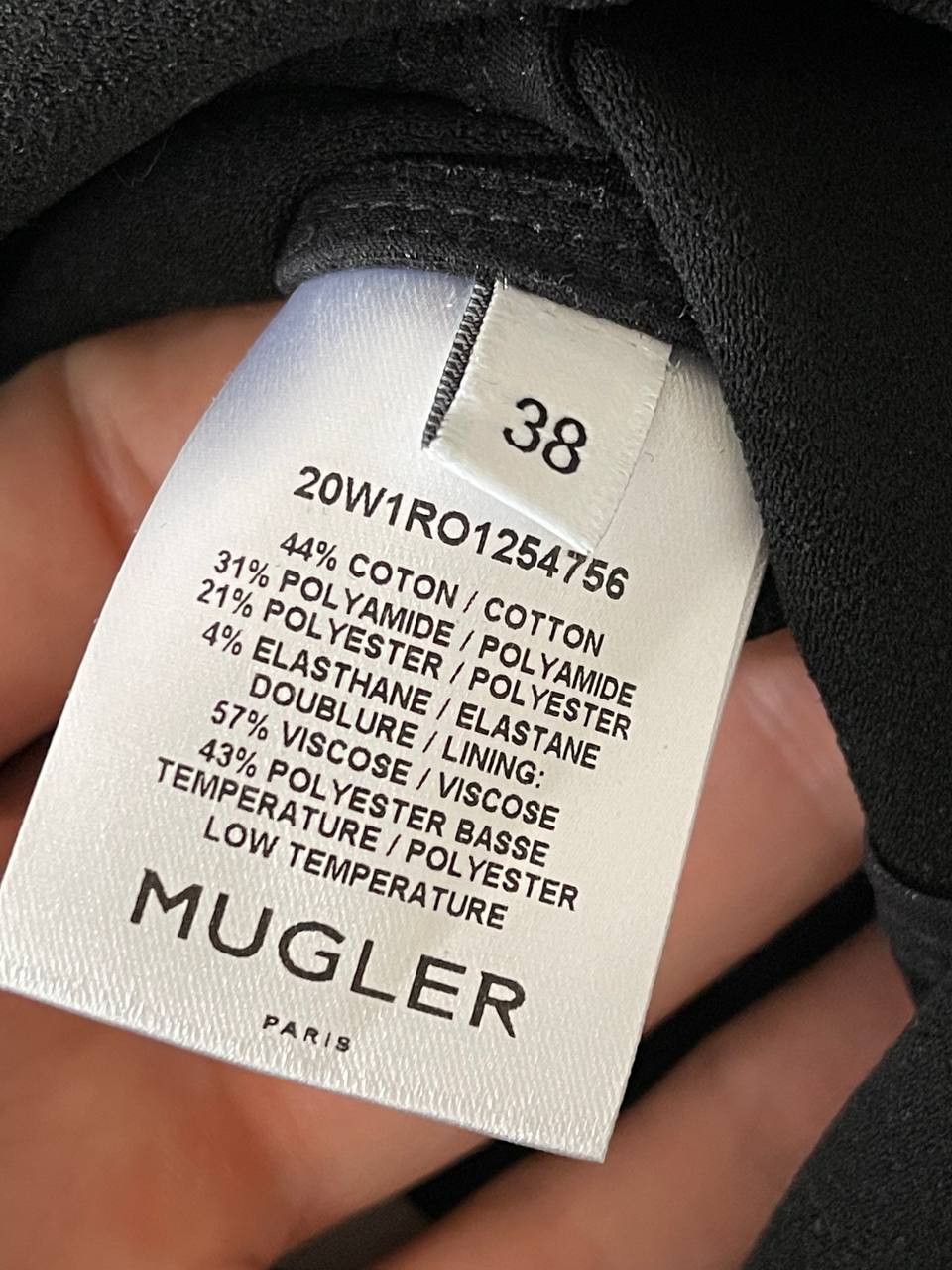 Mugler Mugler Mix Long Sleeve Mini Dress Size S / US 4 / IT 40 - 8 Thumbnail