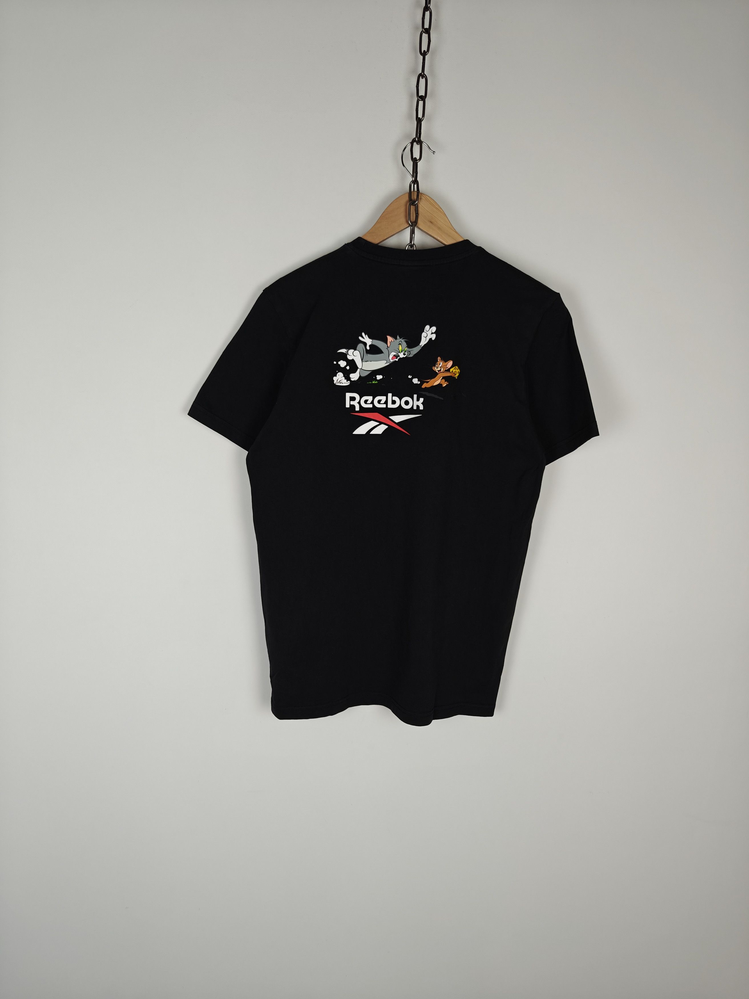 Reebok Reebok T-Shirt Tom & Jerry Black Tee size M Size US M / EU 48-50 / 2 - 8 Thumbnail