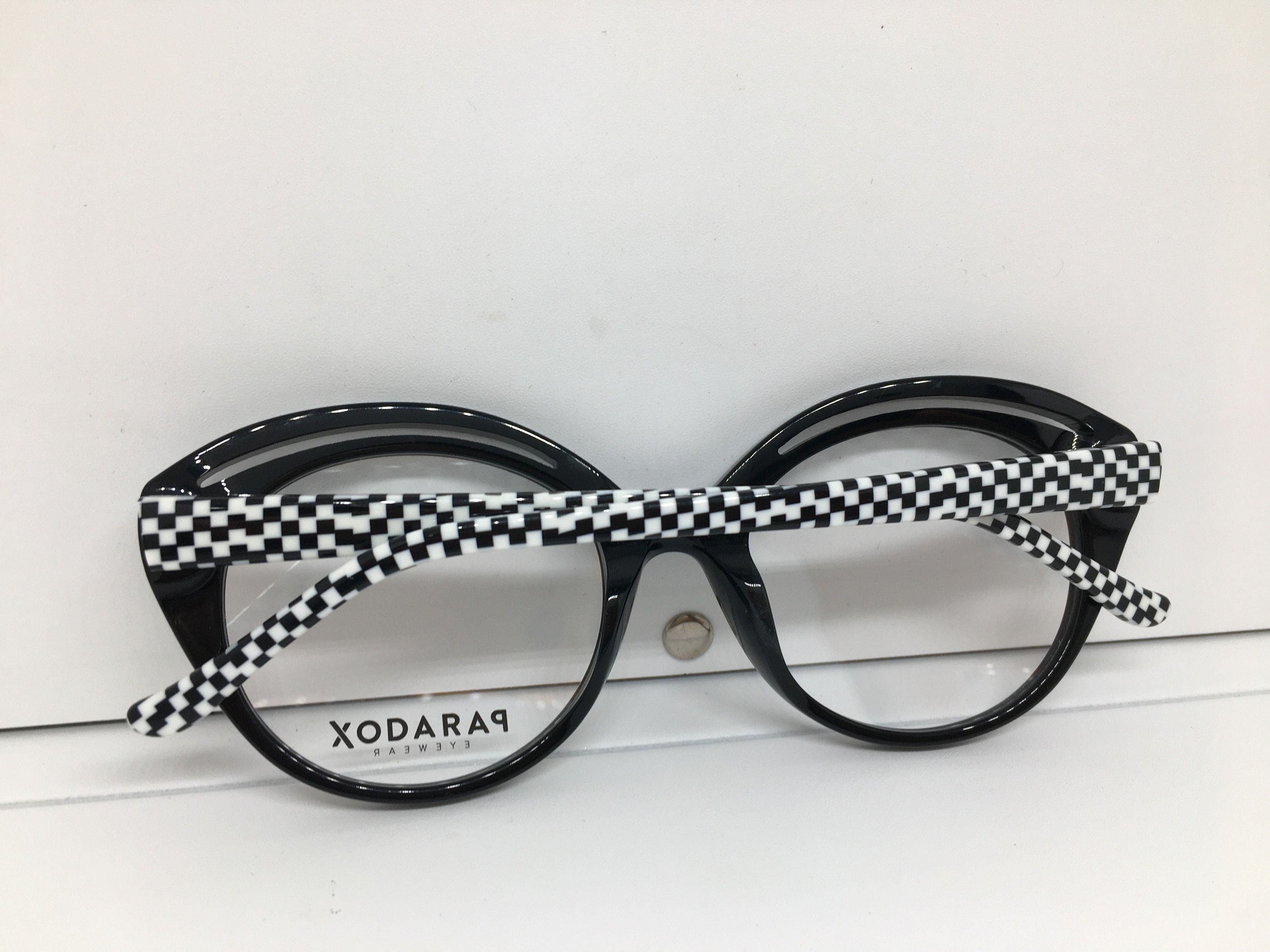 Other Paradox Op Art Cateye Eyeglasses Frame Diva Girls Size ONE SIZE - 9 Thumbnail