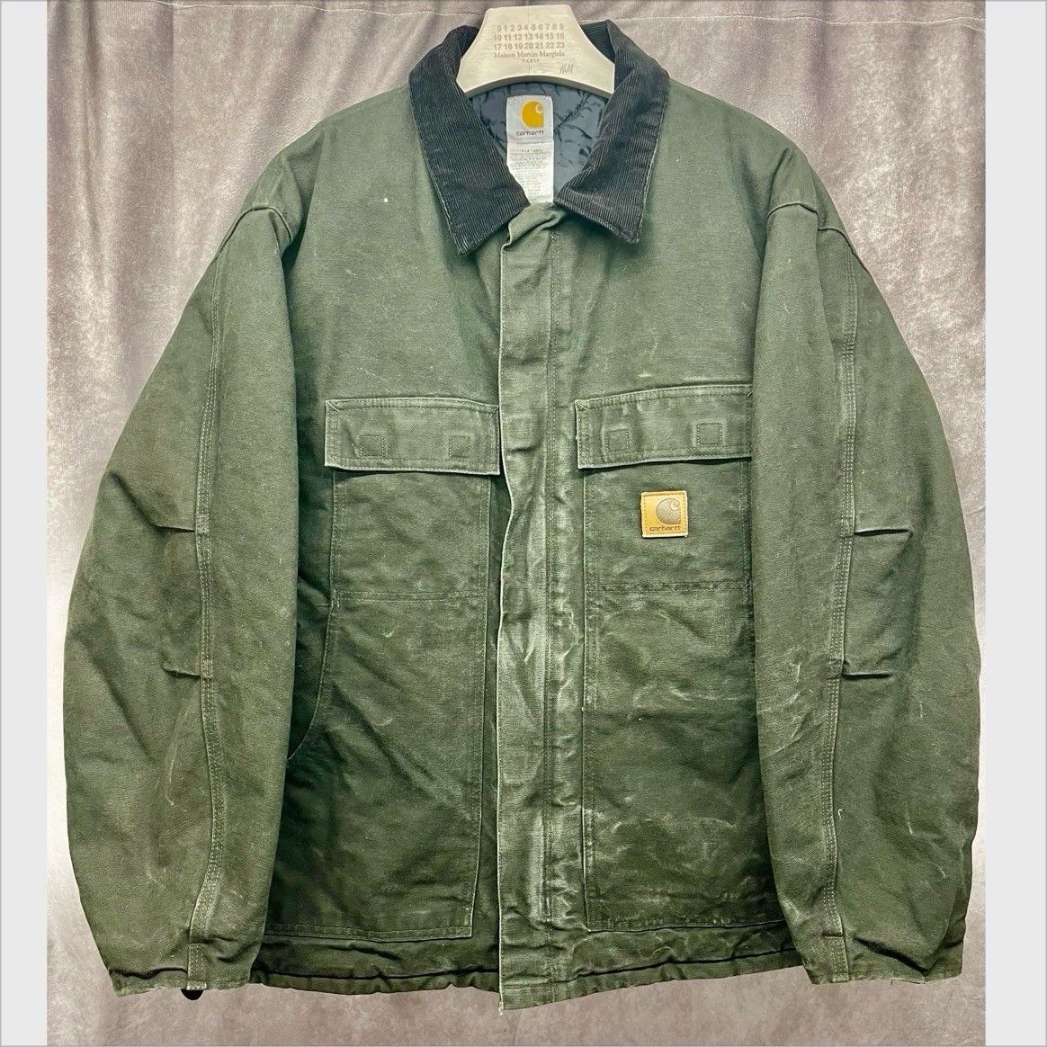 Carhartt VTG Carhartt C26 MOS Moss Green Arctic Traditional Coat Sun Size US XL / EU 56 / 4 - 1 Thumbnail