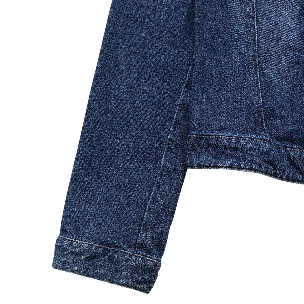 Armani Armani Jeans INDIGO Denim Snap Button JACKET Size M / US 6-8 / IT 42-44 - 9 Thumbnail
