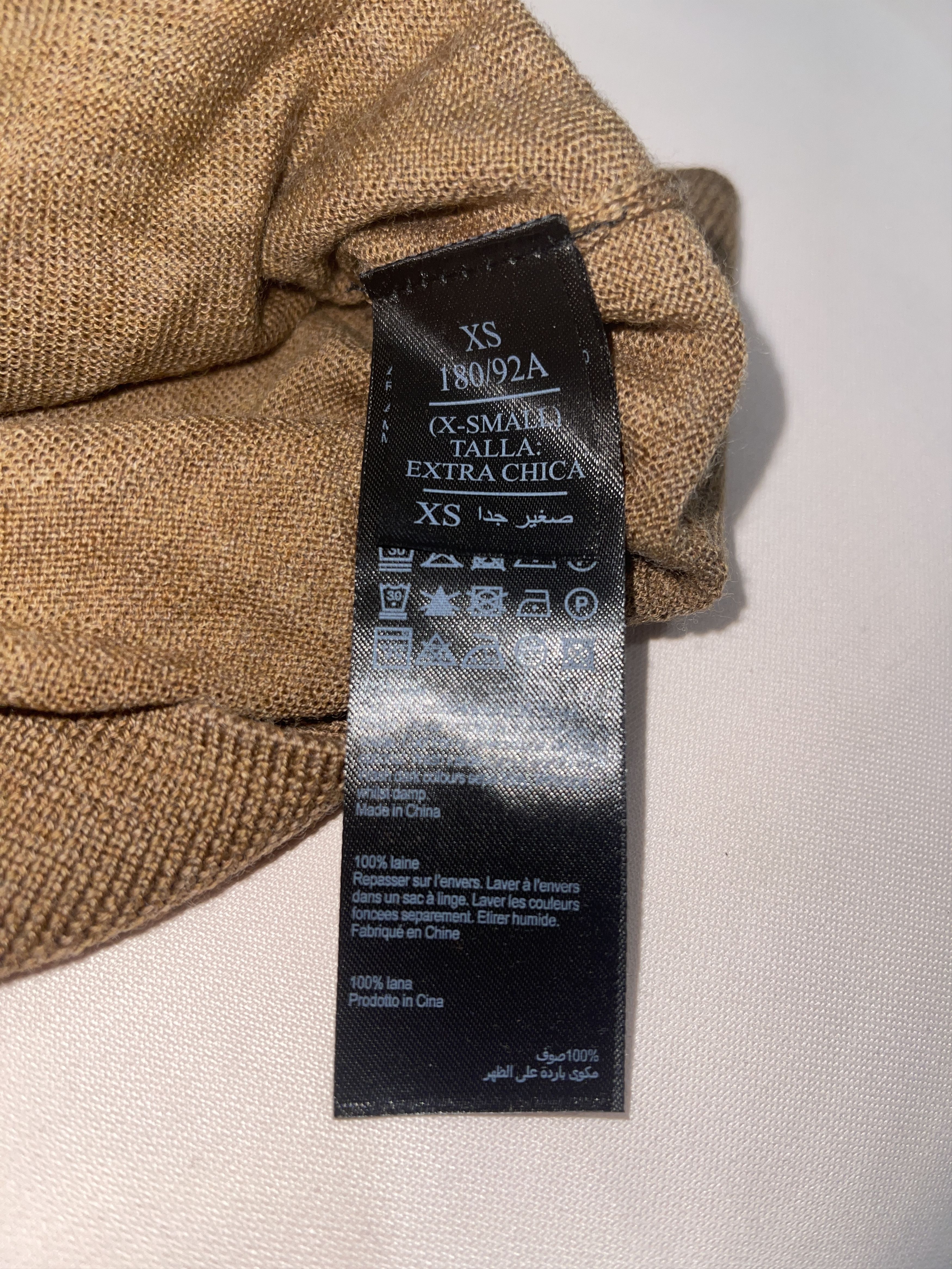 Allsaints All Saints Brown Merino Wool Long Sleeve XS Sweater Size US XS / EU 42 / 0 - 9 Thumbnail