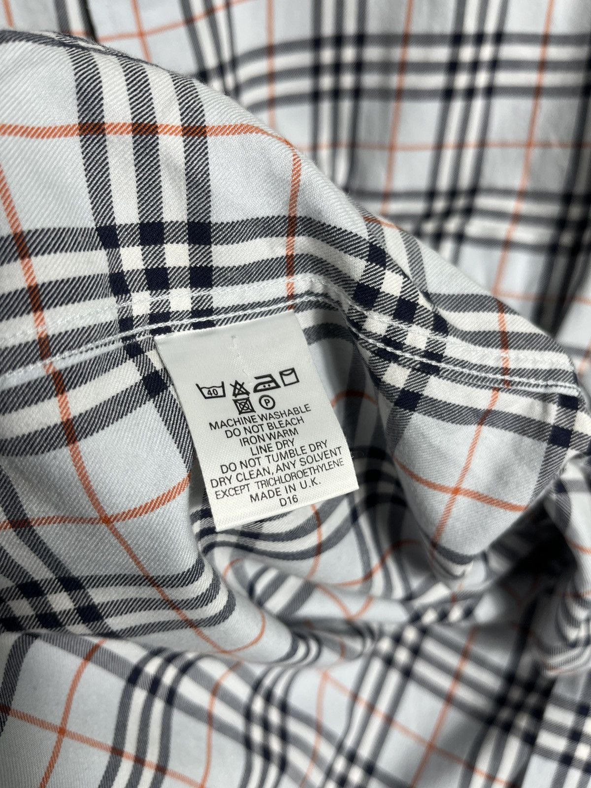 Burberry Burberry Nova Check Short Sleeve Shirt Blue Men's cotton Size US XL / EU 56 / 4 - 8 Thumbnail