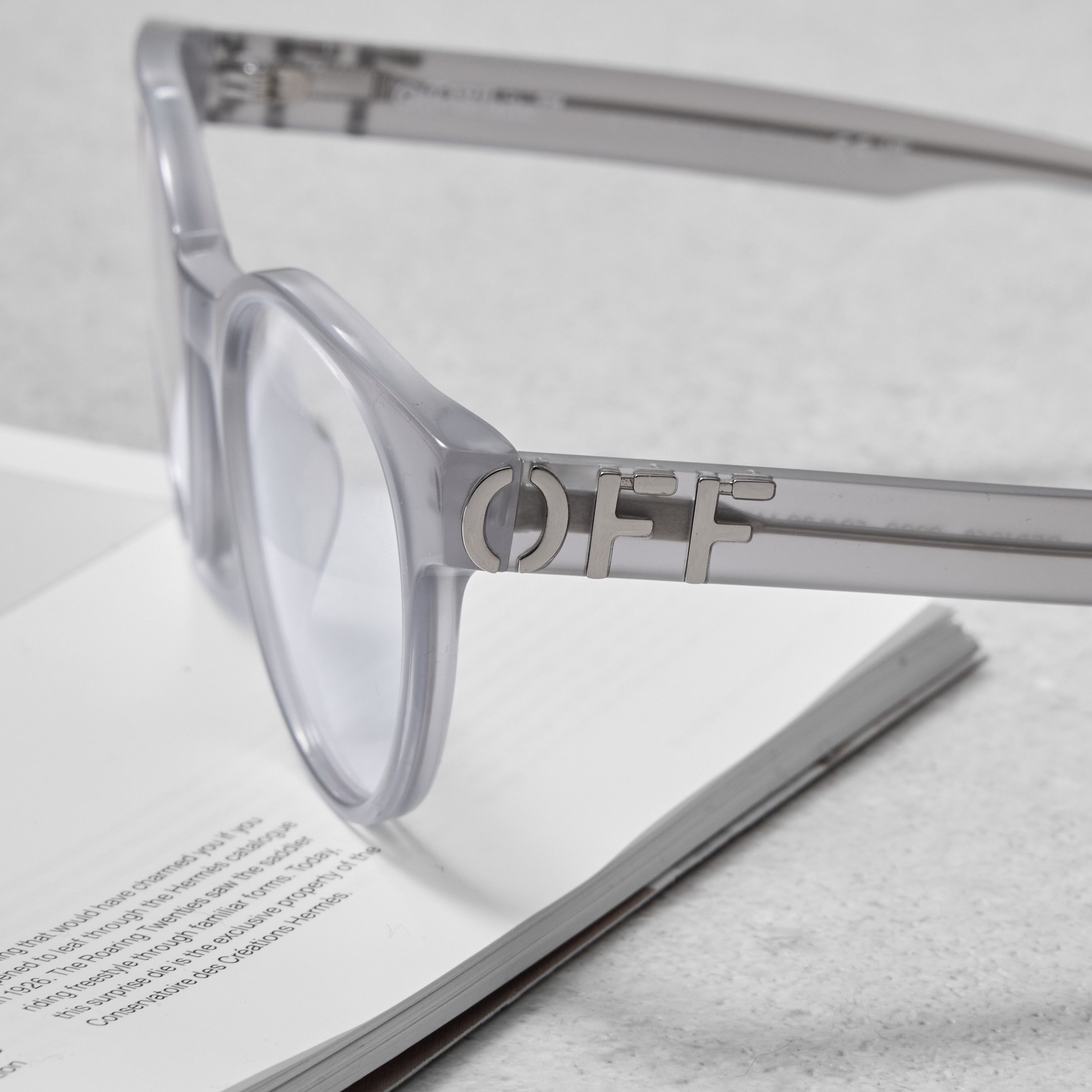 Off-White OFF WHITE Round Frame Glasses Size ONE SIZE - 4 Thumbnail