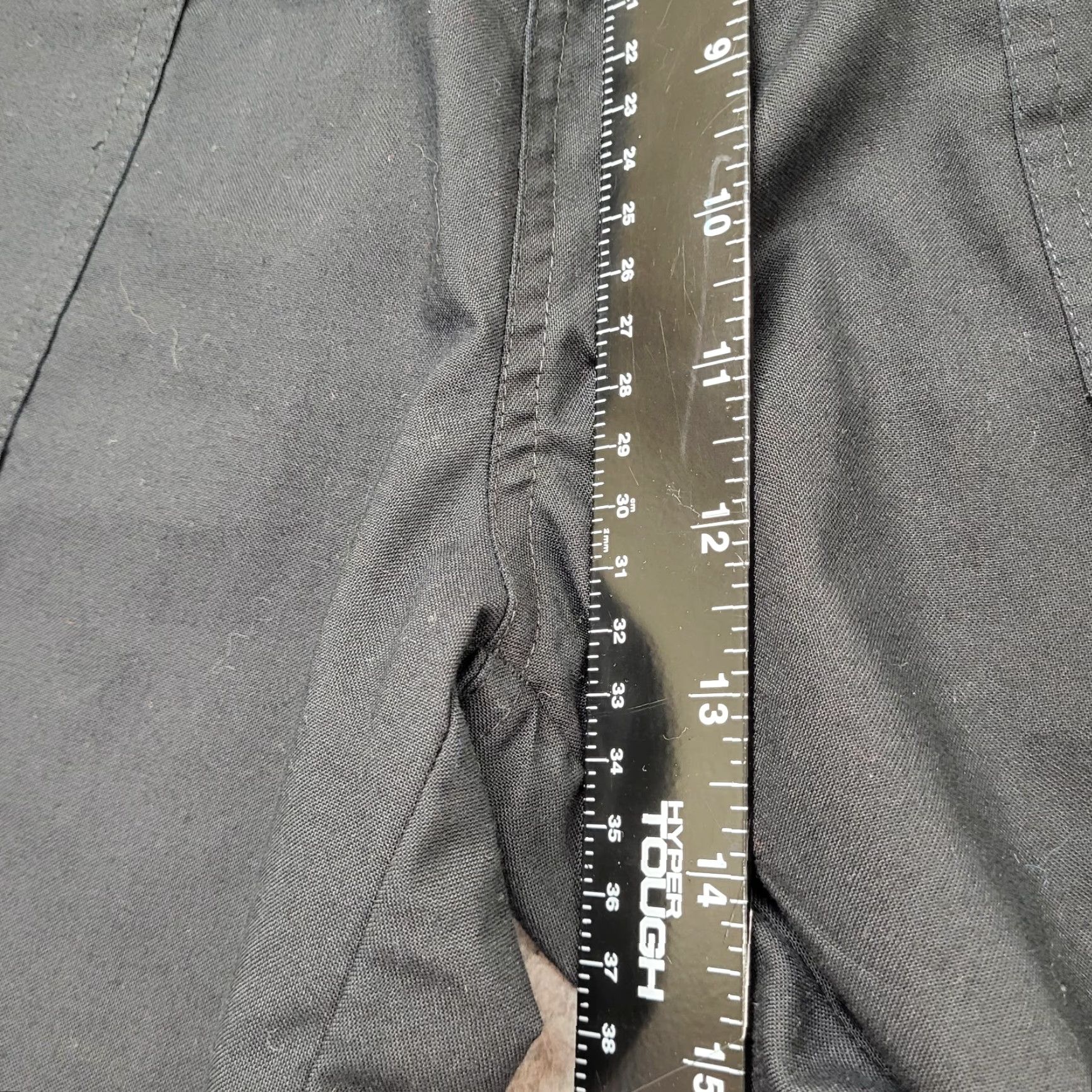 Vintage Rebecca Malone Capri Women's Medium Pull-On Pants Black Preppy College Cute | Regular Straight Leg Pants Size 32" / US 10 / IT 46 - 6 Thumbnail