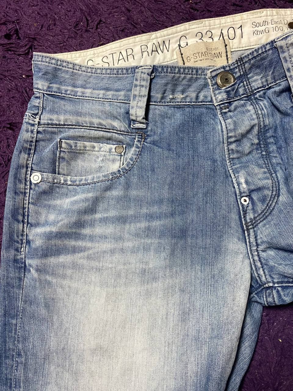 G-Star Vintage G-Star Raw jeans blue Y2K streetwear Size US 34 / EU 50 - 5 Thumbnail