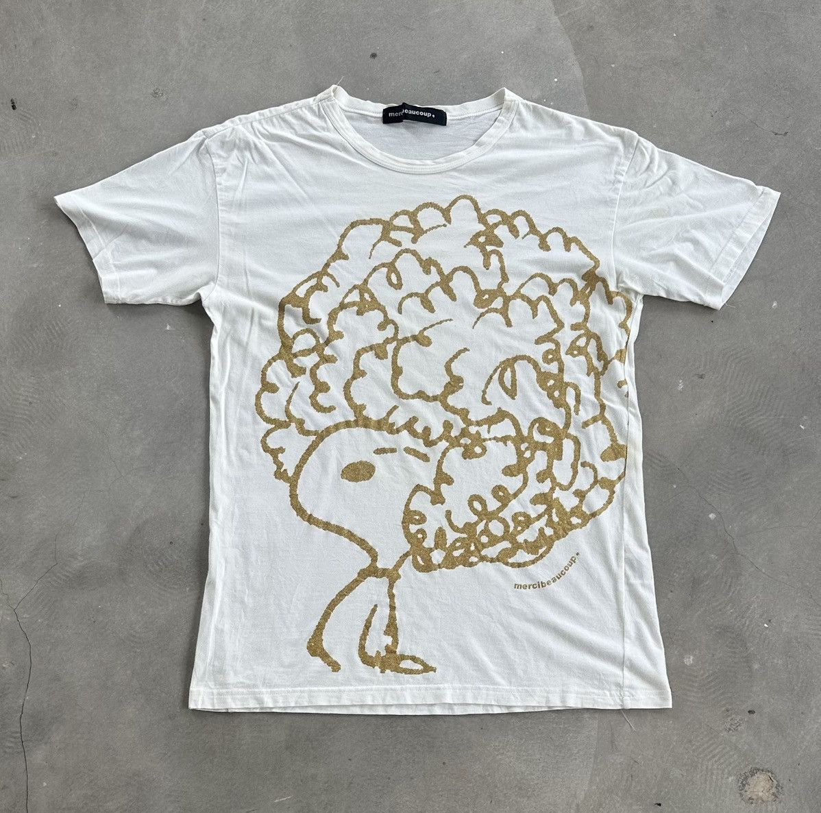 Japanese Brand × mercibeaucoup VINTAGE MERCIBEAUCOUP SNOOPY TEE Size US M / EU 48-50 / 2 - 1 Thumbnail