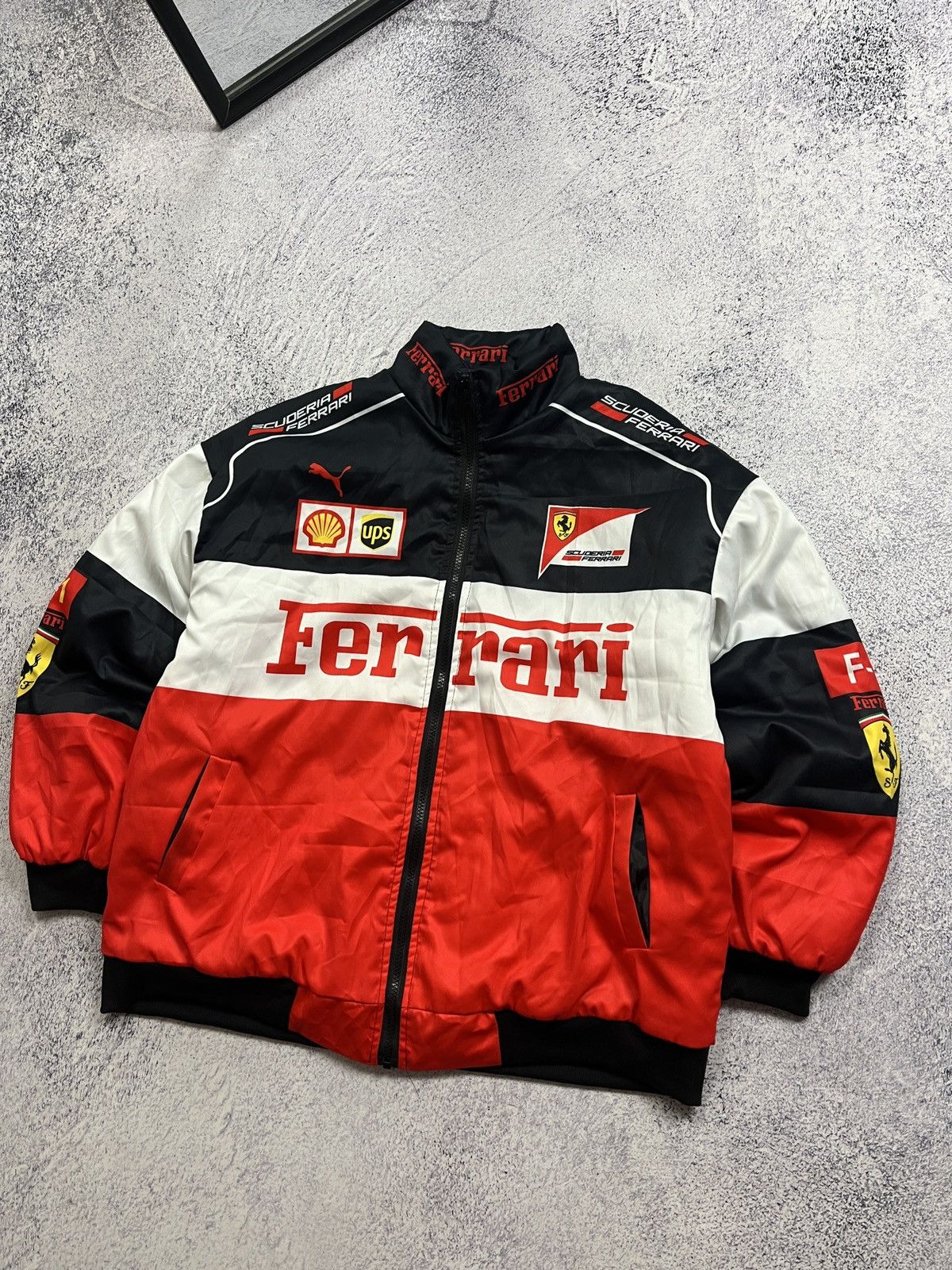 Ferrari × Formula 1 Ferrari F1 Racing Jacket Hype Rare Big Logo Marlboro Size US M / EU 48-50 / 2 - 4 Thumbnail