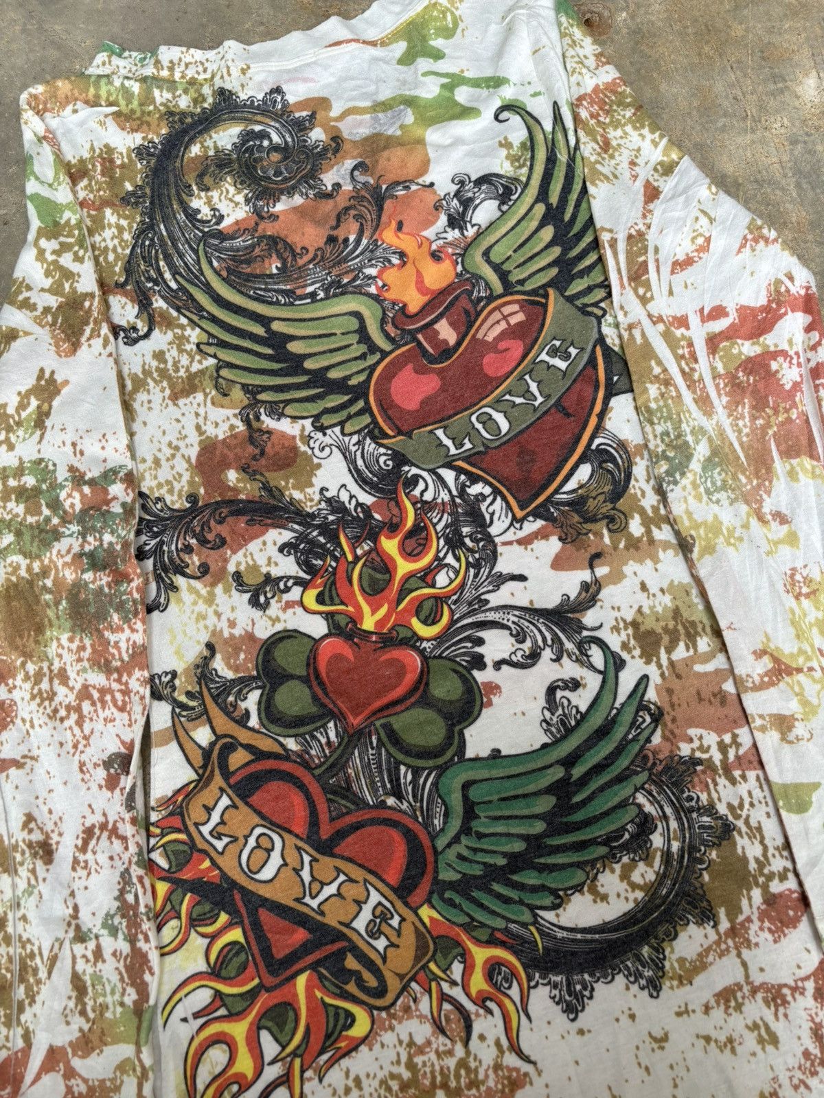 Hysteric Glamour × If Six Was Nine × Japanese Brand Y2k Opium Papaya Love Tatto Punk Style Longsleeve Size M / US 6-8 / IT 42-44 - 5 Thumbnail