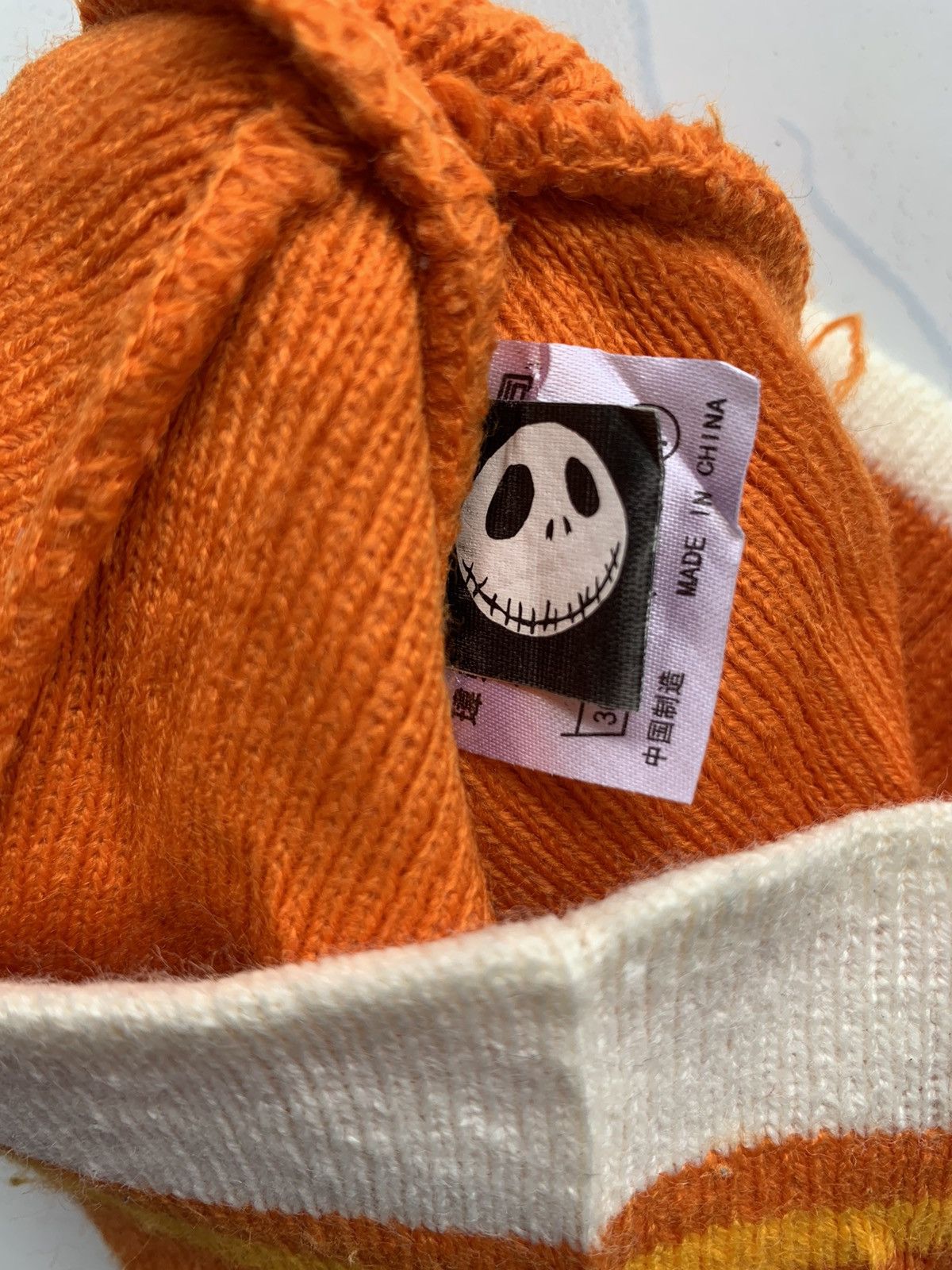 Japanese Brand × Kapital × Vintage The Nightmare Before Christmas Movie Beanie Hats Size ONE SIZE - 8 Thumbnail