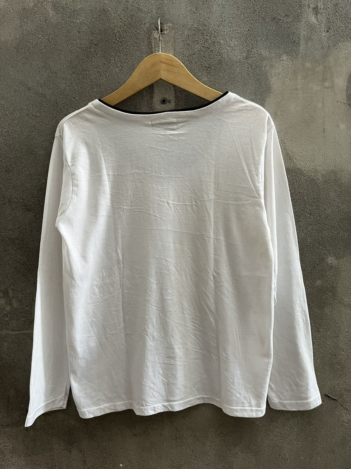 If Six Was Nine Typography Long Sleeve Tee – Archive Gothic Size US M / EU 48-50 / 2 - 2 Thumbnail