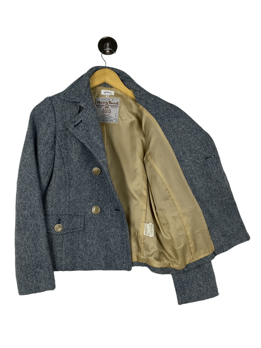 Harris Tweed Haris Tweed Pure Wool Jacket Size M / US 6-8 / IT 42-44 - 3 Thumbnail