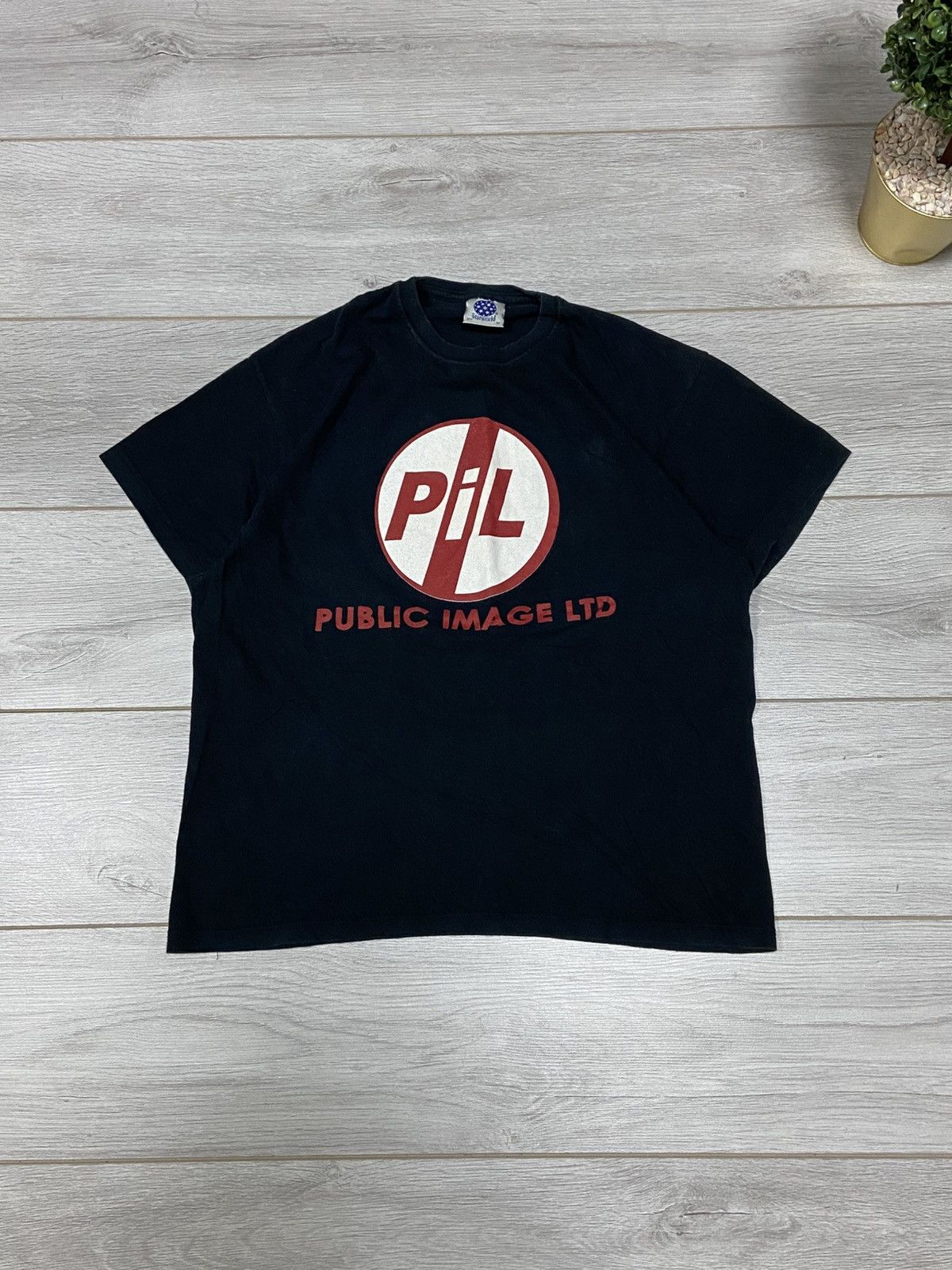 Vintage Public image johnny rotten t shirt 'pil' Size US M / EU 48-50 / 2 - 1 Thumbnail