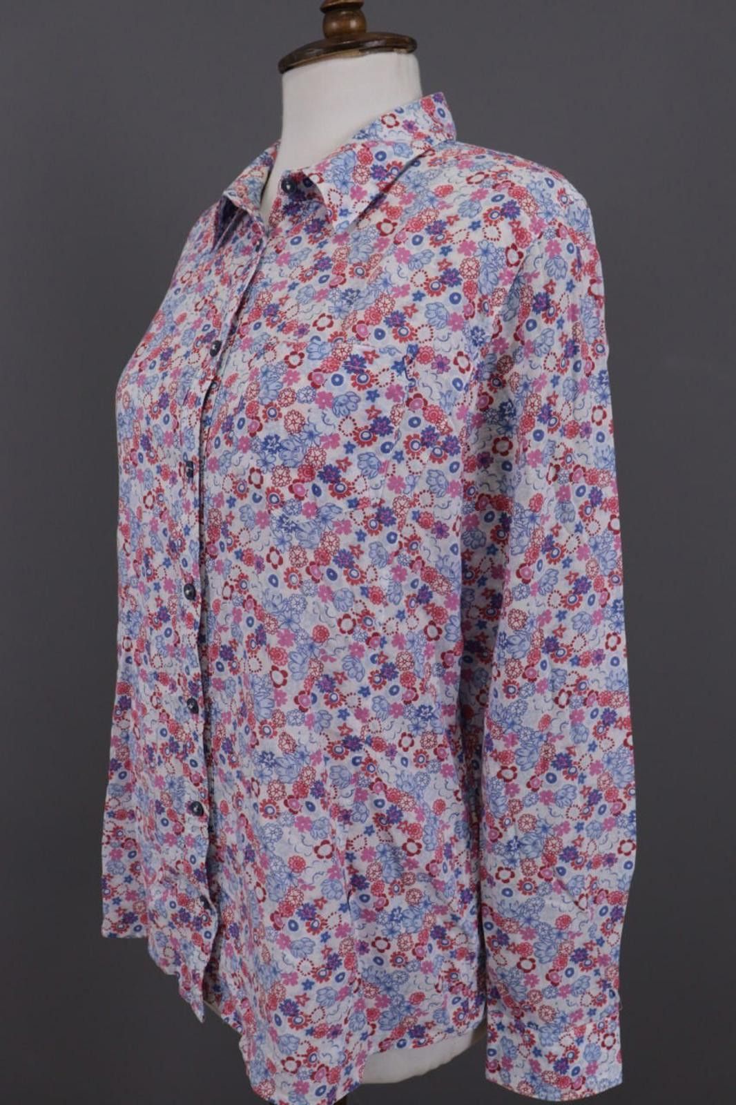 Heliot Emil Emily Van Den Bergh Multicolor Floral Shirt Size 44 Size M / US 6-8 / IT 42-44 - 5 Thumbnail