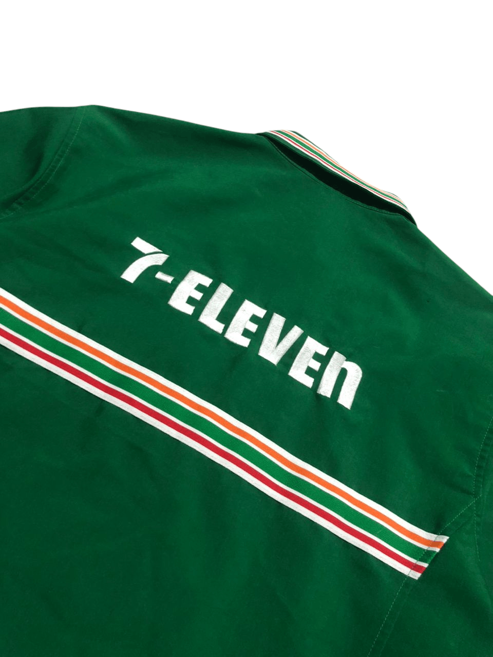 Japanese Brand × Uniform Wares × Vintage Vintage 90s 7 Eleven Shirt Uniform Long Sleeve Size US L / EU 52-54 / 3 - 4 Thumbnail