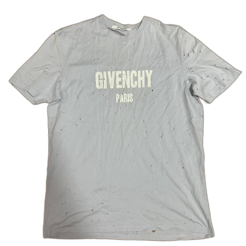 Givenchy givenchy light gray short sleeve tee Size US XS / EU 42 / 0 - 1 Thumbnail