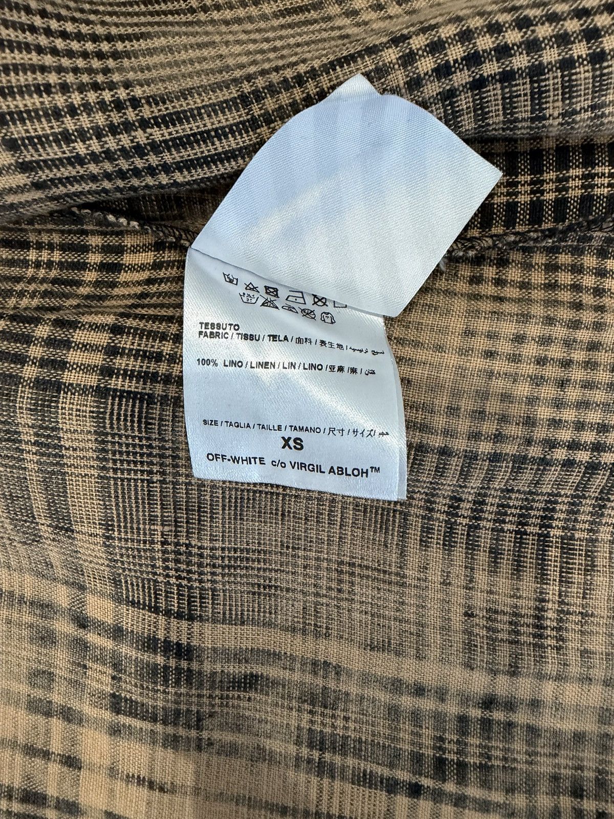 Off-White Off white flannel Size US XS / EU 42 / 0 - 4 Thumbnail