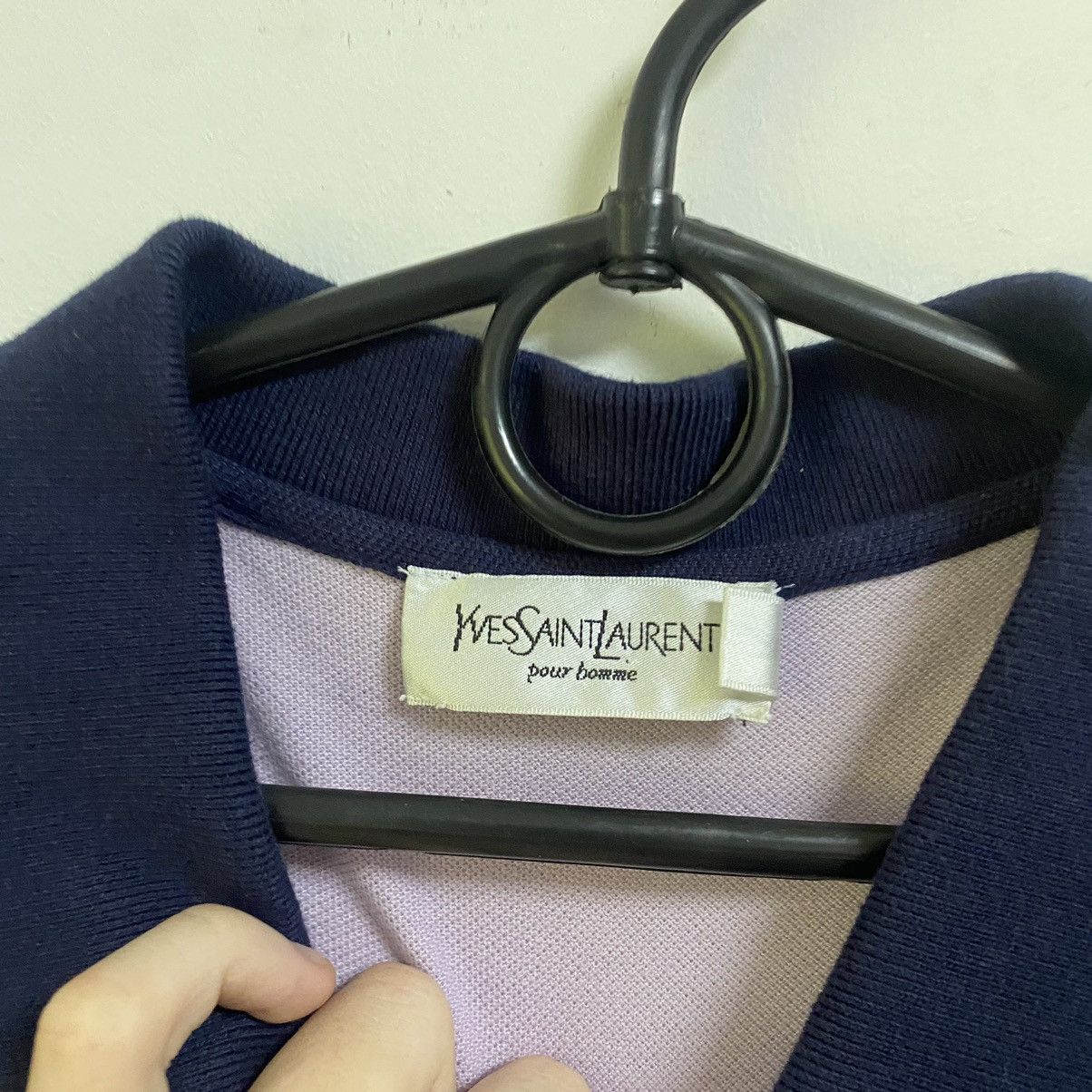 Yves Saint Laurent Yves Saint Laurent Polo shirt Big Logo Y2k vintage Size US XL / EU 56 / 4 - 5 Thumbnail