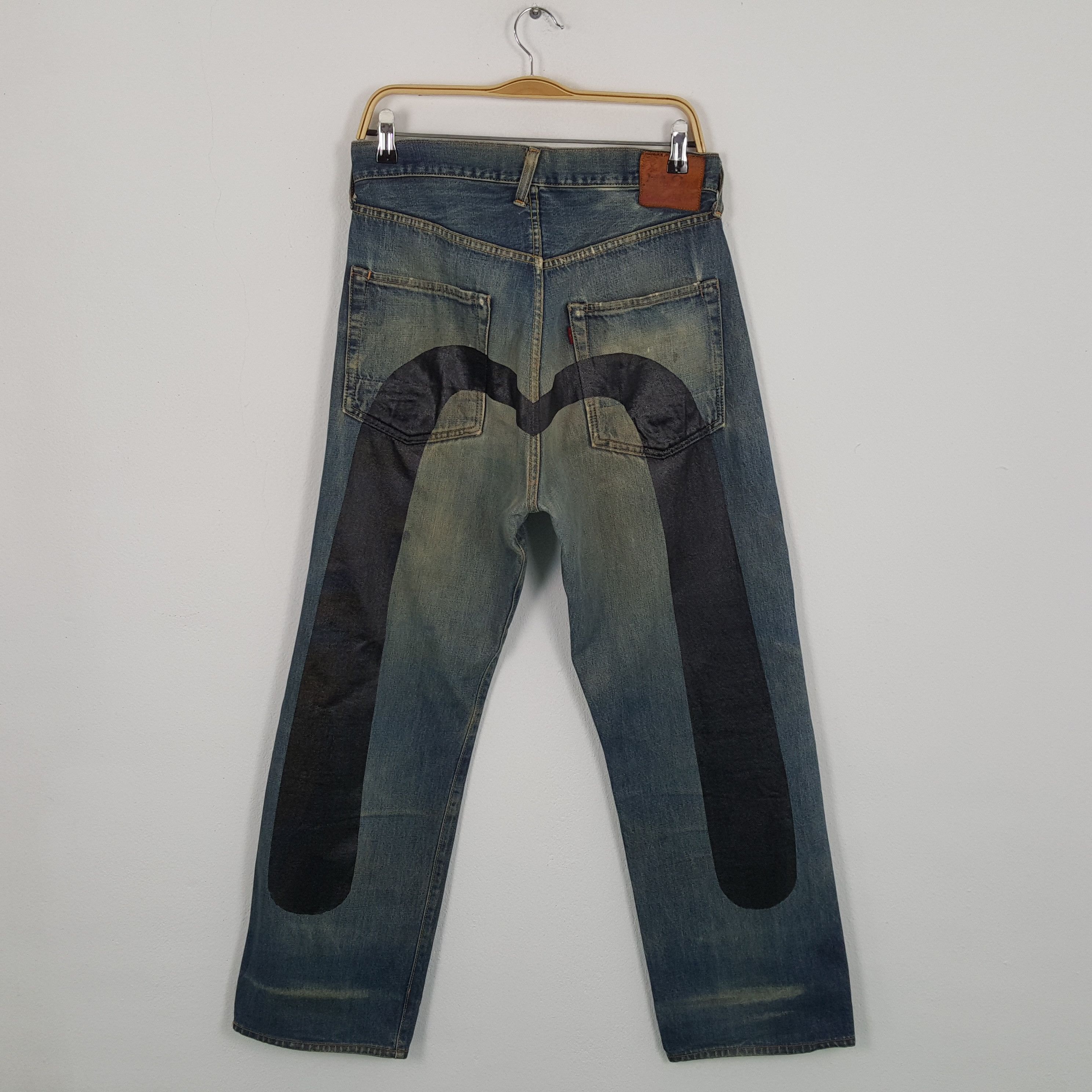 Evisu × Japanese Brand × Vintage Vintage EVISU Japanese Brand Daicock Custom Style Jeans Size US 30 / EU 46 - 1 Thumbnail