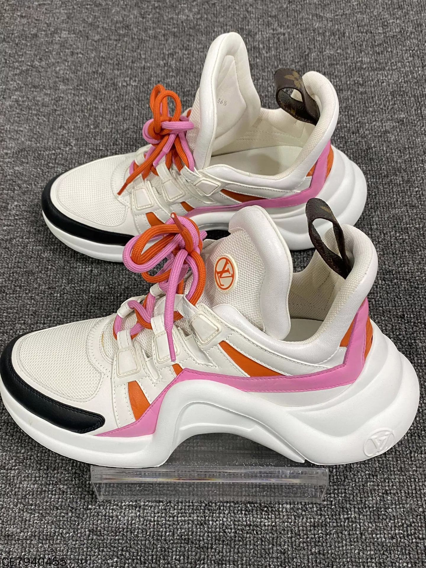 Louis Vuitton LV Color Blocked Arch Dad Sneaker 36.5 Size US 6 / IT 36 - 3 Thumbnail