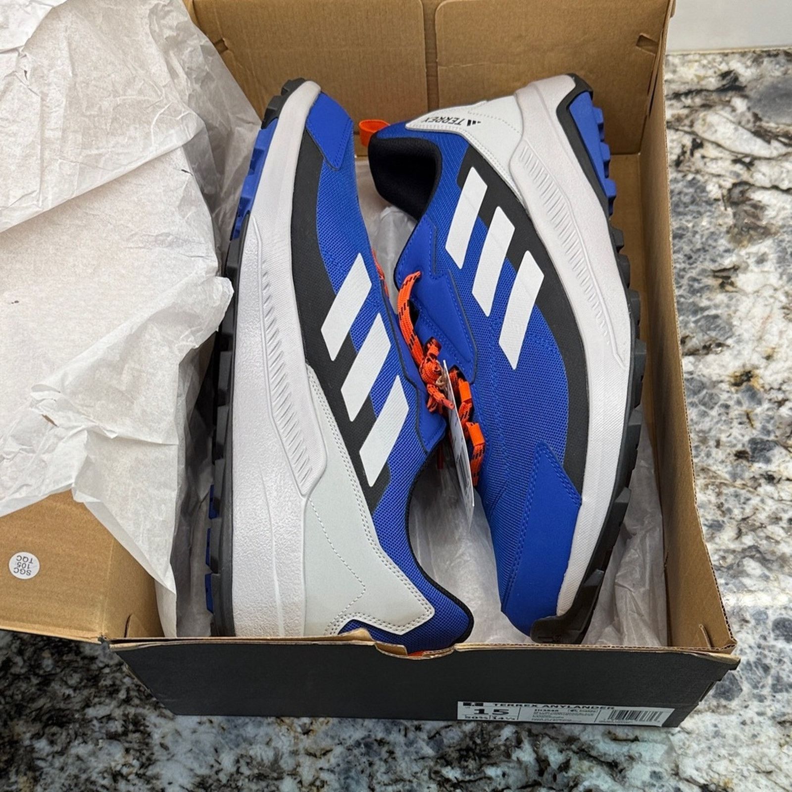 Adidas adidas Terrex Anylander Semi Lucid Blue SZ 15 Size US 15 / EU 48 - 15 Thumbnail
