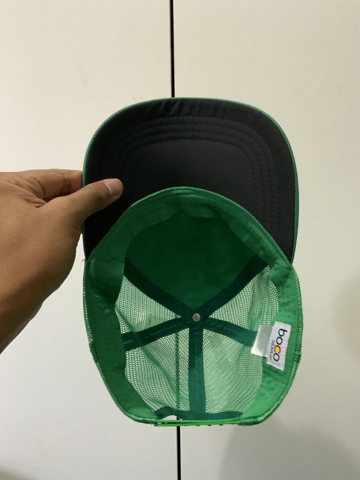 Japanese Brand Swap Adventure Team Green Bogo Gear Trucker Hat Size ONE SIZE - 7 Thumbnail