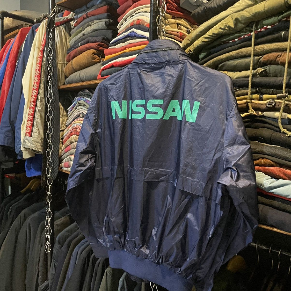 Nissan × Vintage Nissan Motorsport International Hi Teq Racing Jacket JDM Size US L / EU 52-54 / 3 - 10 Thumbnail