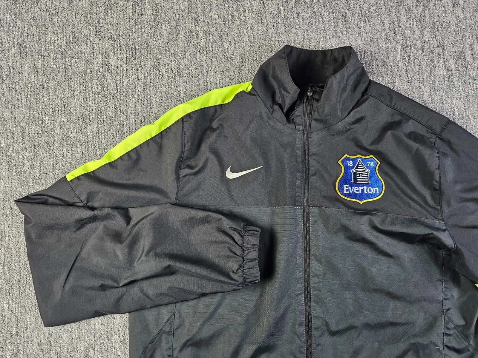 Nike Nike Everton FC Rain Jacket Men L Blue Chang 2013 2014 Size US L / EU 52-54 / 3 - 4 Thumbnail