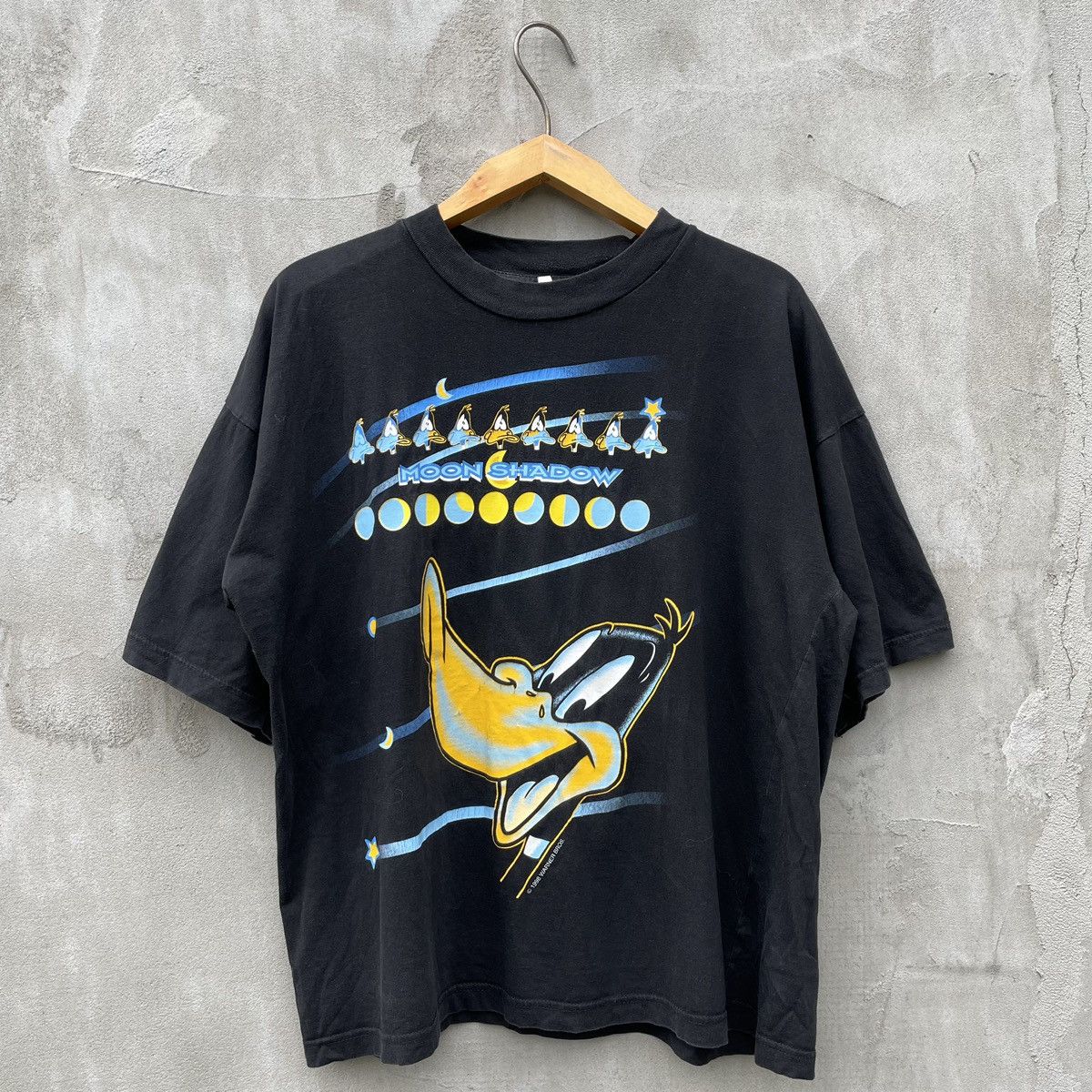 Cartoon Network × Warner Bros Vintage 1998 Duffy Duck Moon Shadow T-Shirt Size US M / EU 48-50 / 2 - 1 Thumbnail