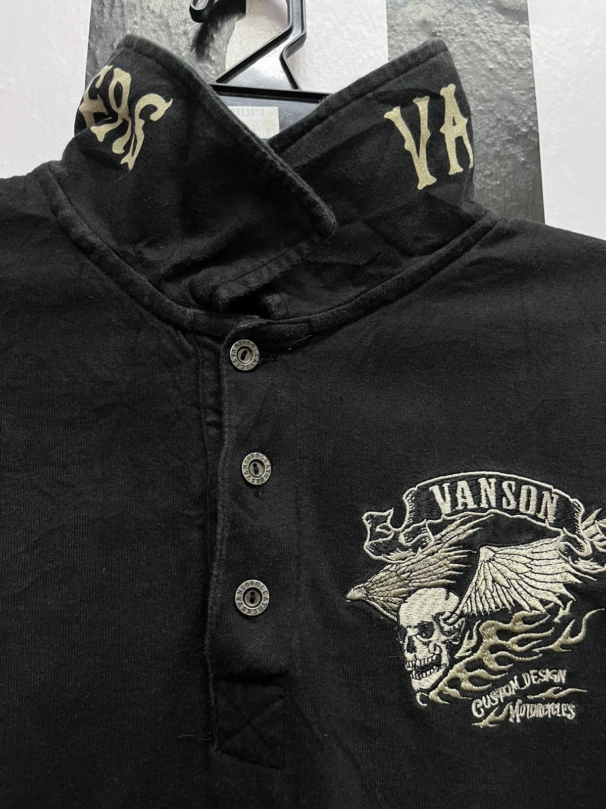 Vanson Leathers Vanson Skull Embroidery Motorcycles Road Racer Size US S / EU 44-46 / 1 - 7 Thumbnail