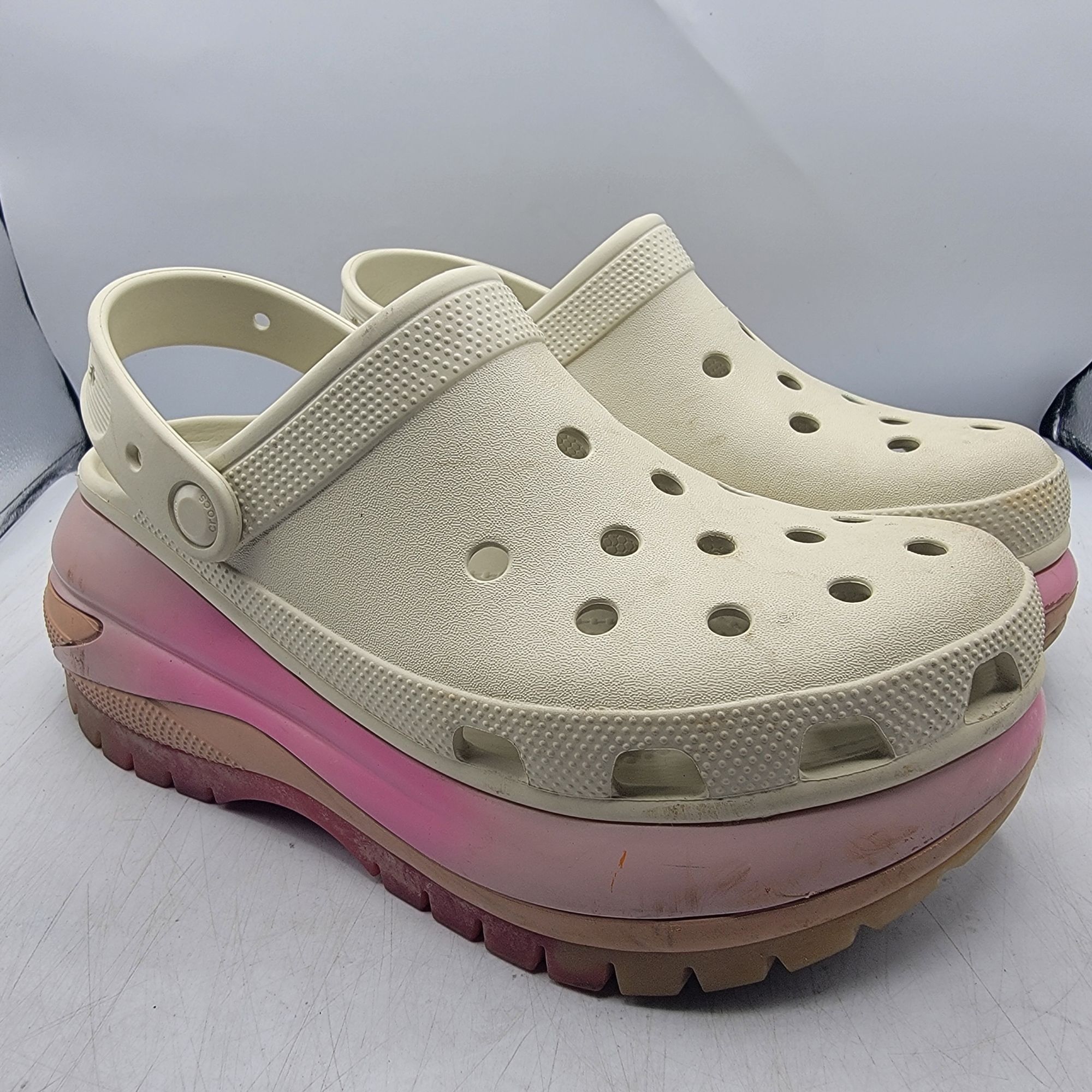 Crocs Crocs Mega Crush Classic Womens 9 Platform Clogs Comfort Wal Size US 9 / IT 39 - 1 Thumbnail
