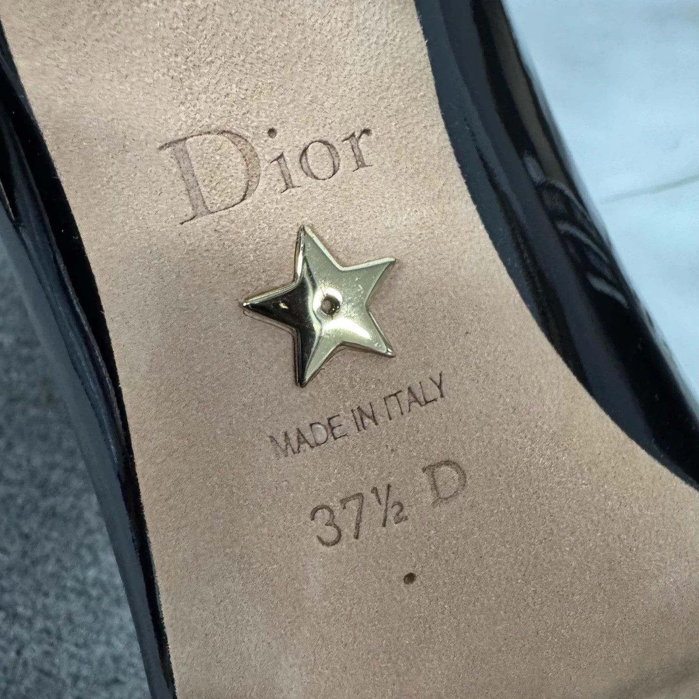 Dior Dior Kitten Heel Logo Strap Pumps 37.5 99New Size US 6.5 / IT 36.5 - 7 Thumbnail