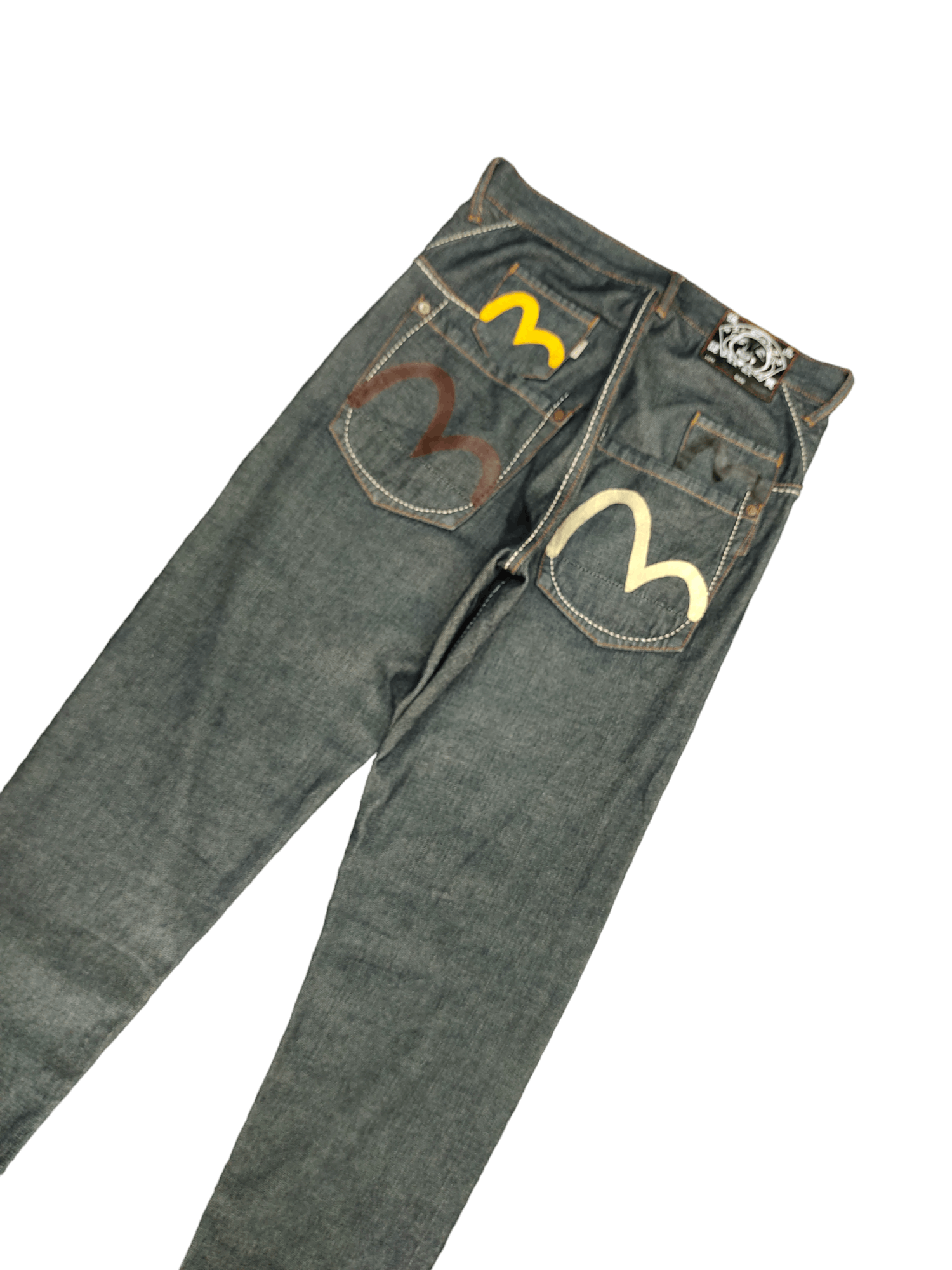 Evisu Evisu Multi Pocket Seagull Selvedge Denim Jeans Y2k Size US 30 / EU 46 - 2 Thumbnail