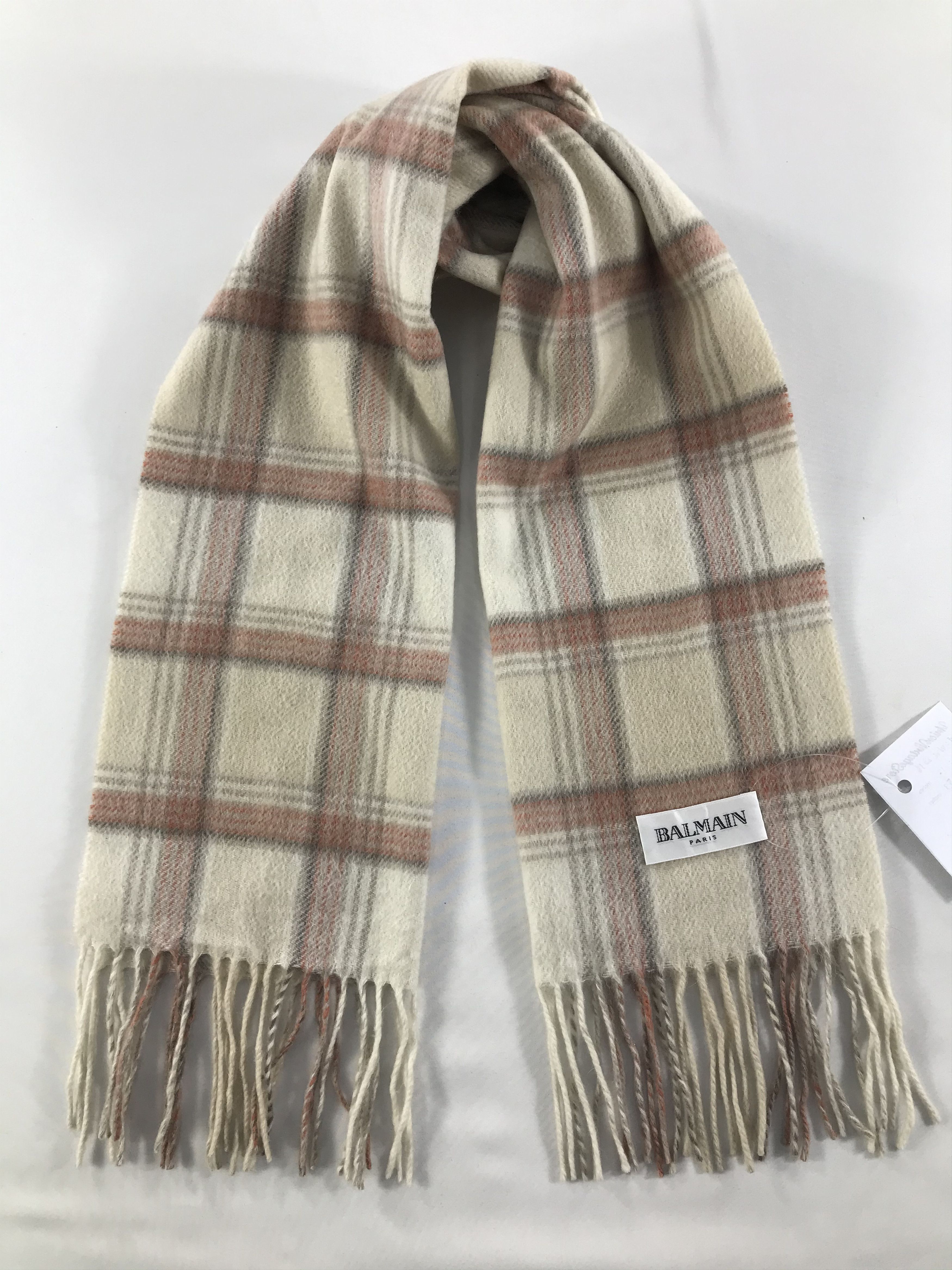 Vintage Balmain Scarf / Muffler / Neckwear - WW2836 Size ONE SIZE - 1 Thumbnail