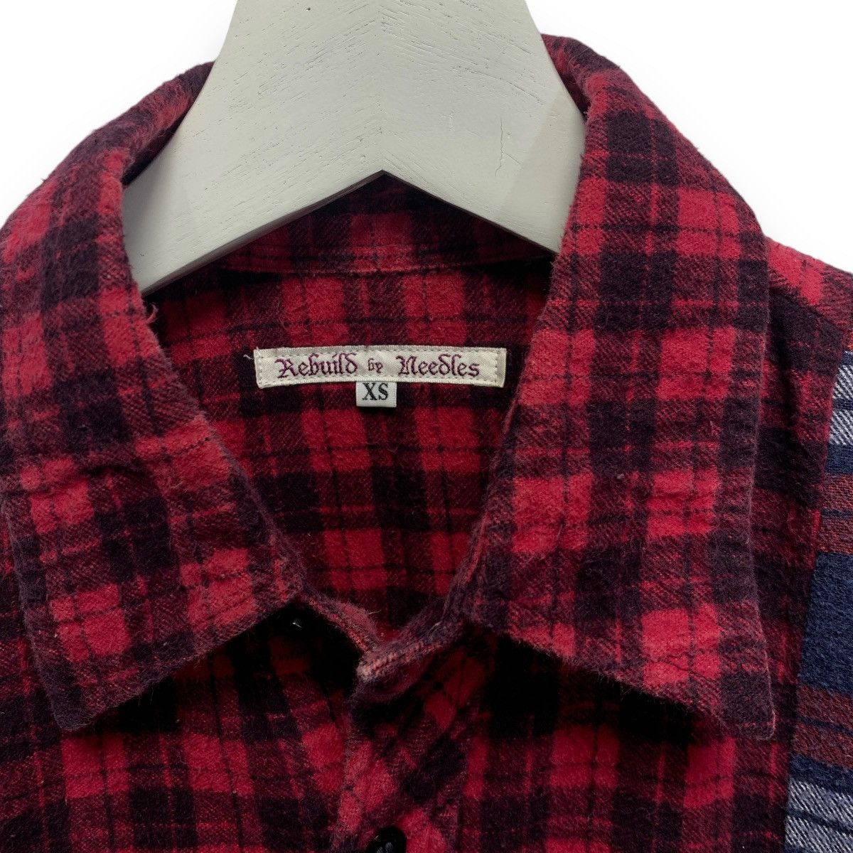 Needles Needles Rebuild 7 Cut Oversized Flannel Shirt Size US S / EU 44-46 / 1 - 3 Thumbnail
