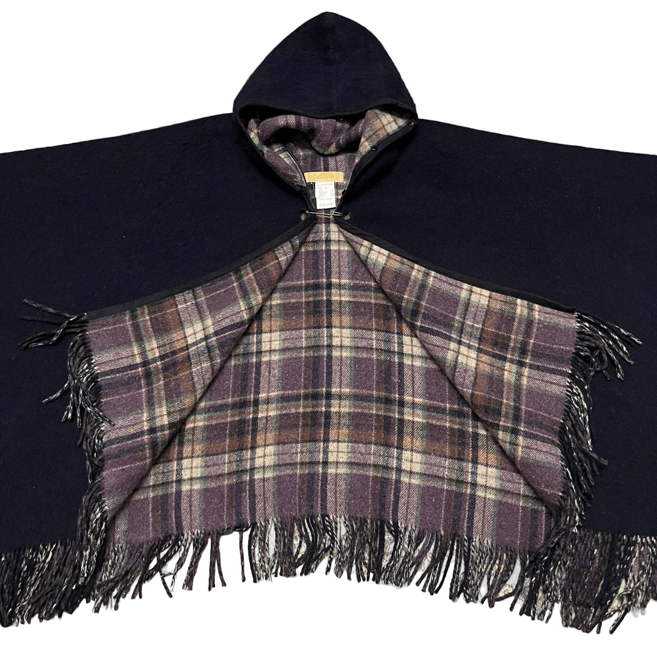 Japanese Brand Vintage Dendrobium Wool Cape with No Fur Size US M / EU 48-50 / 2 - 6 Thumbnail