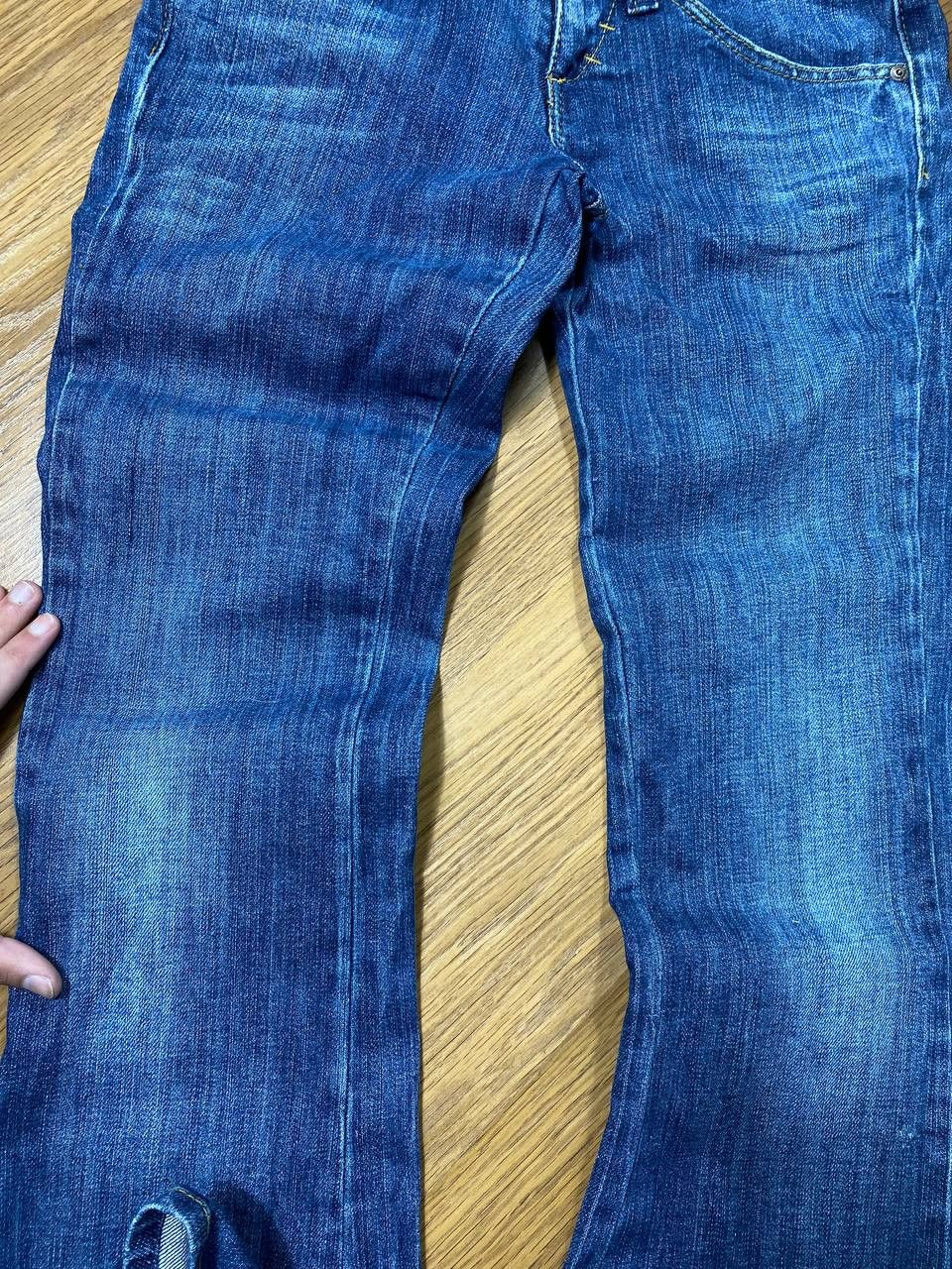 Japanese Brand Crazy Crash Dirty Baggy Faded Jean Japan Avant Garde Style Size US 28 / EU 44 - 14 Thumbnail