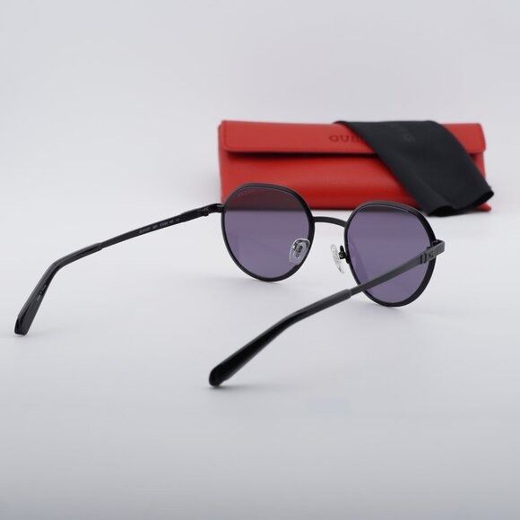 Guess Guess GU00207 02Y Sunglasses Black Round Frame, Violet Lense Size ONE SIZE - 11 Thumbnail