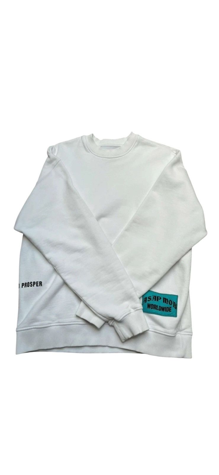 Other A$A$AP Ferg x PlatformX Crewneck White S — Made in Por Size US S / EU 44-46 / 1 - 1 Thumbnail