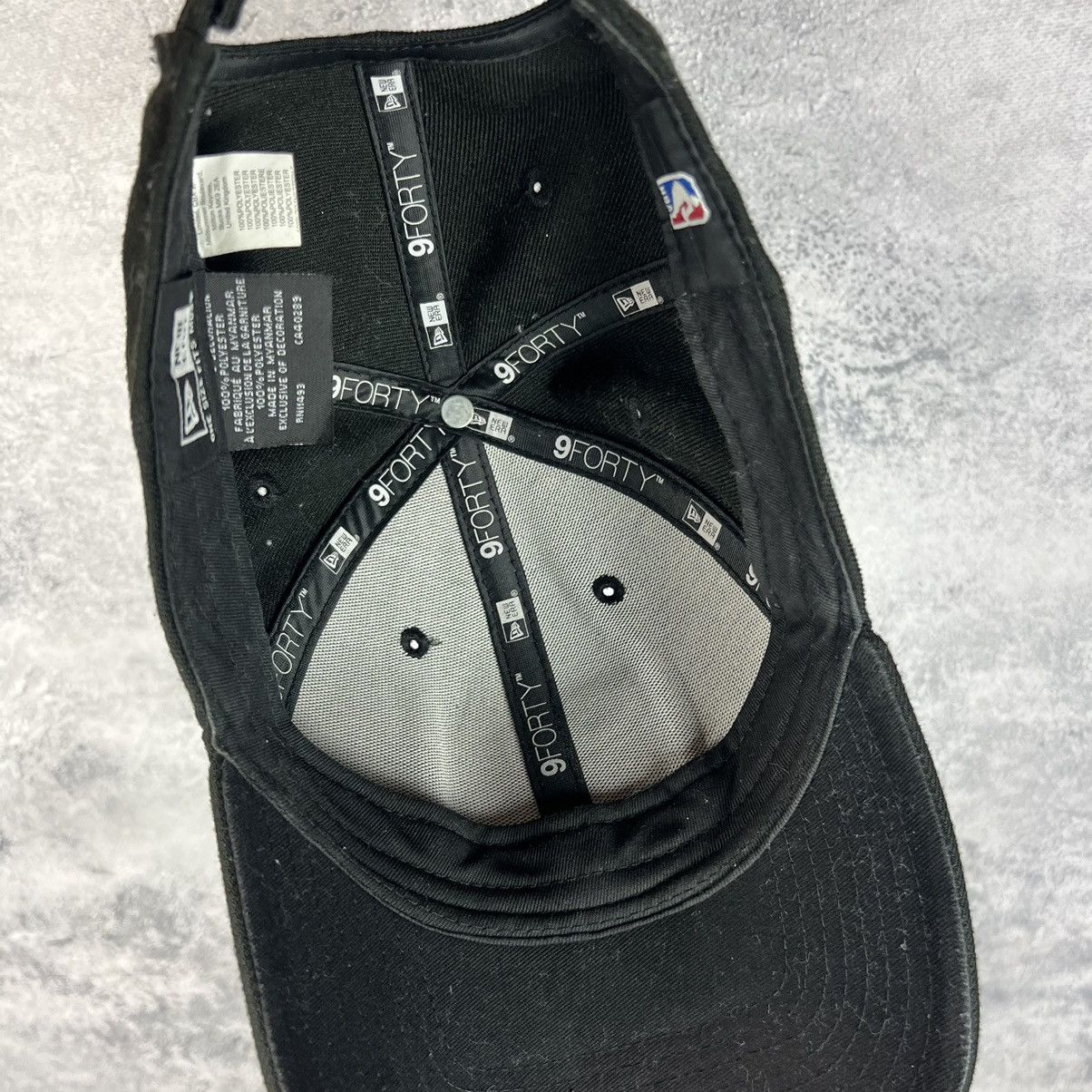 NBA Miami Heat New Era Vintage Cap Men's Black Polyester Size ONE SIZE - 14 Thumbnail