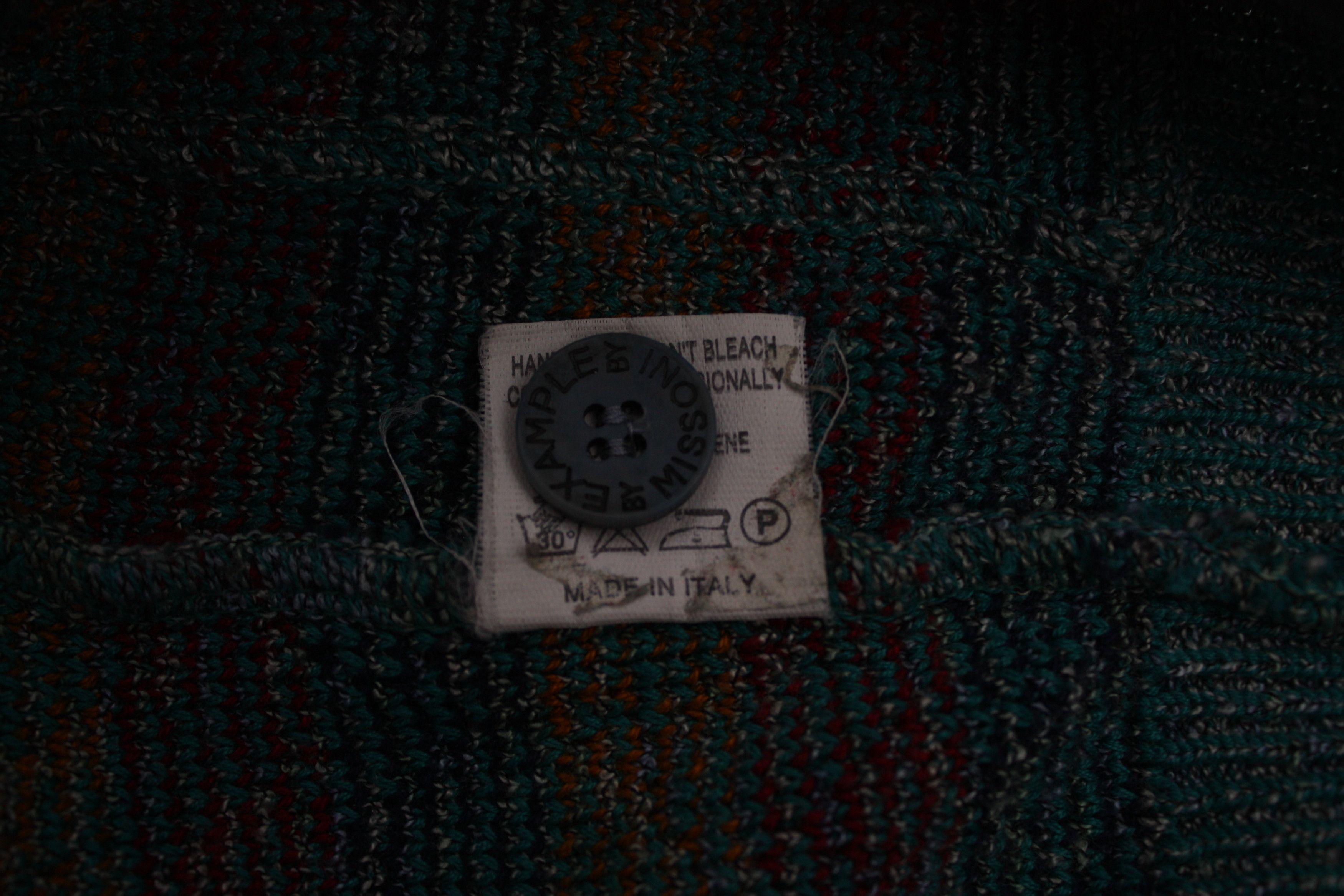 Missoni Missoni Example Knitted Vest Cotton Blend Size US M / EU 48-50 / 2 - 5 Thumbnail